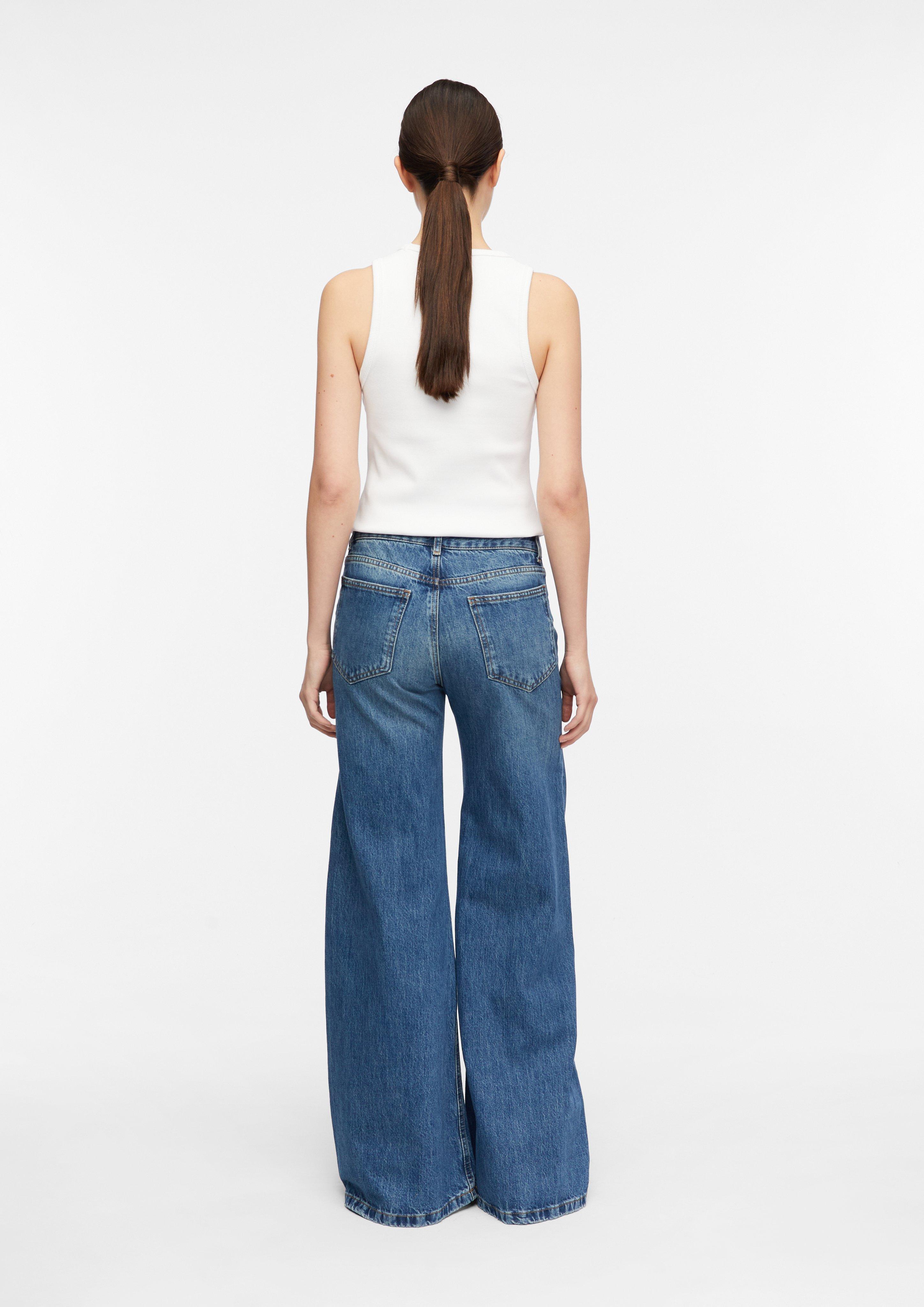Jeans-Hose in blau von COMMA