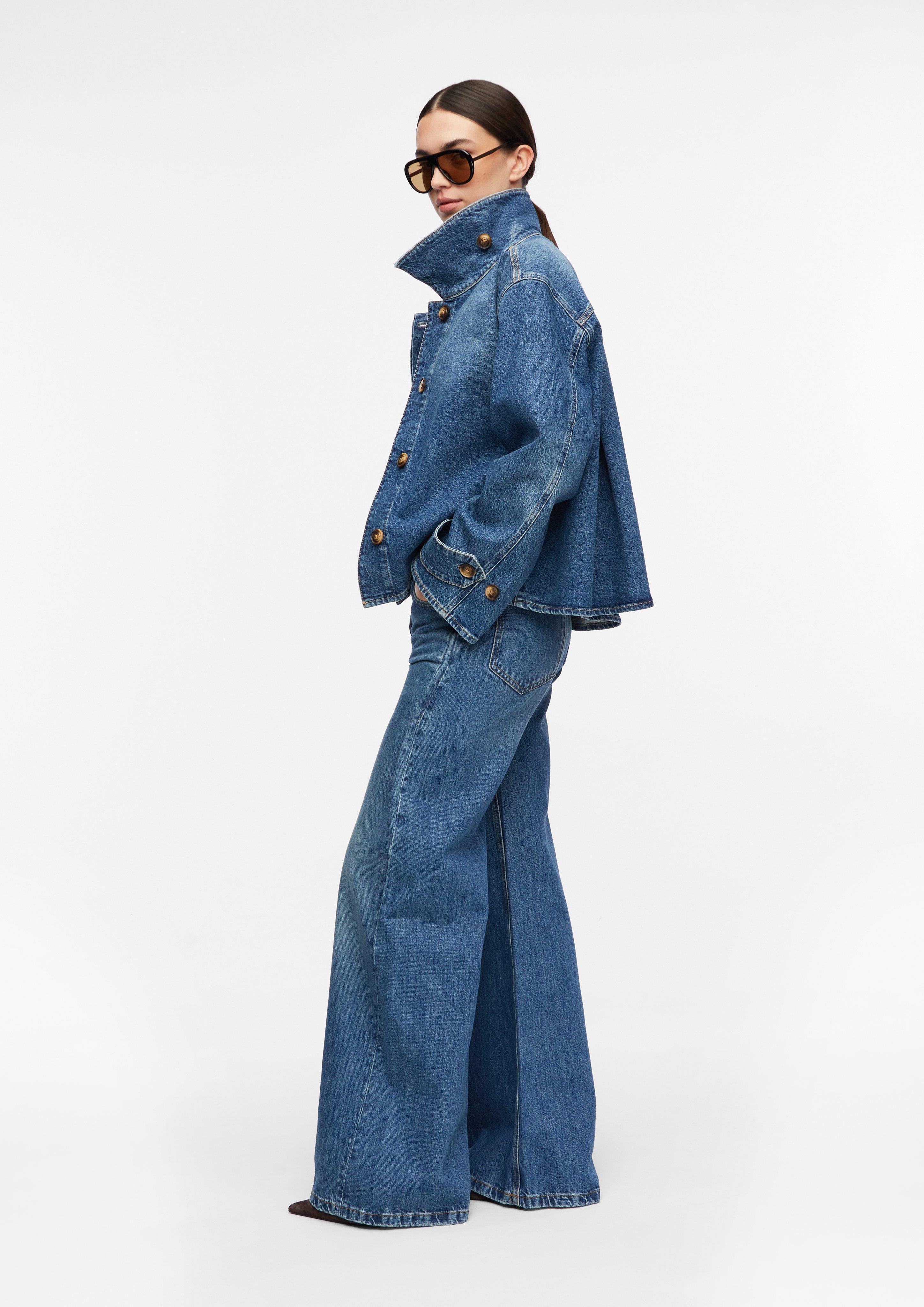 Jeans-Hose in blau von COMMA