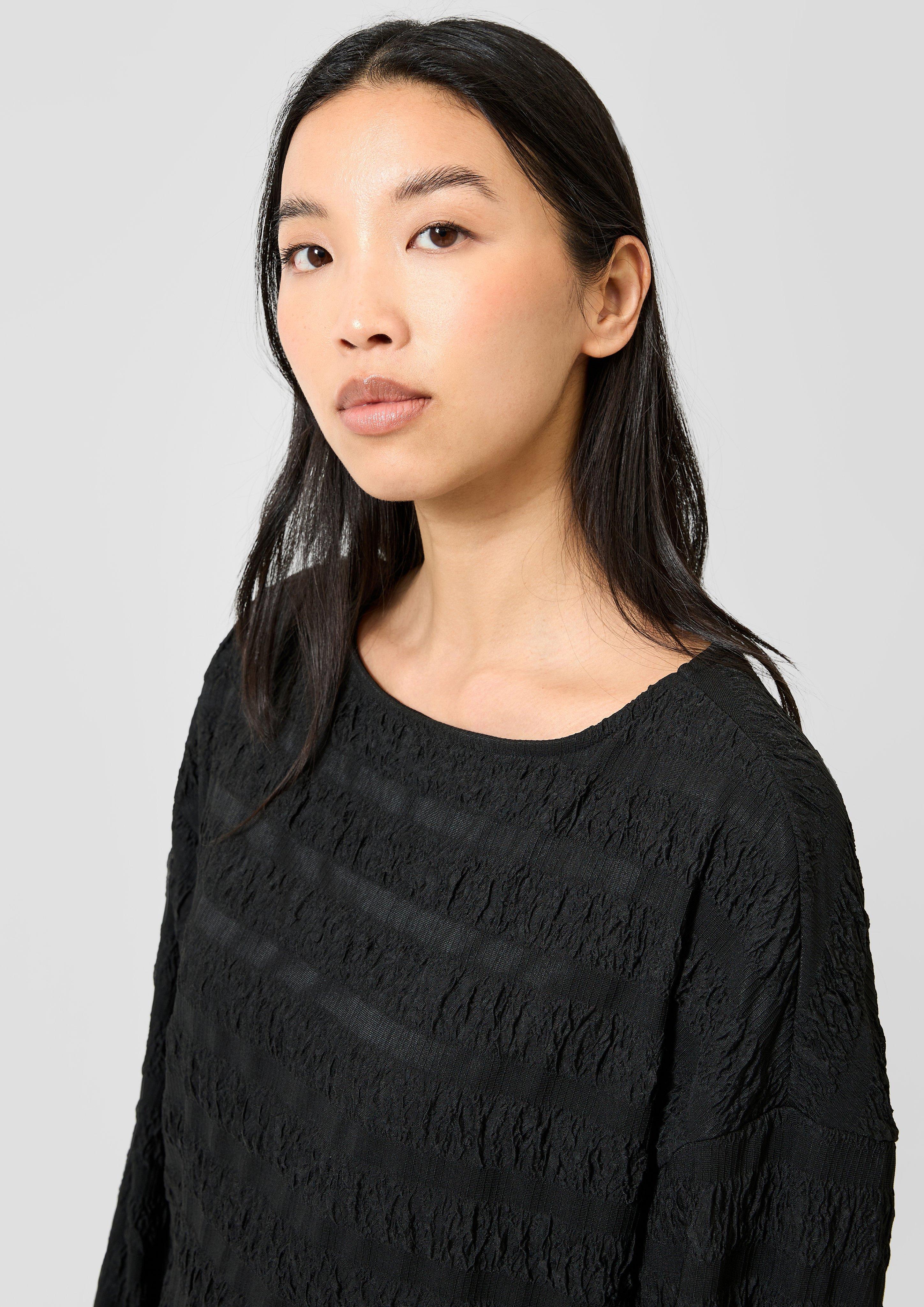 Damen T-Shirt in schwarz von QS