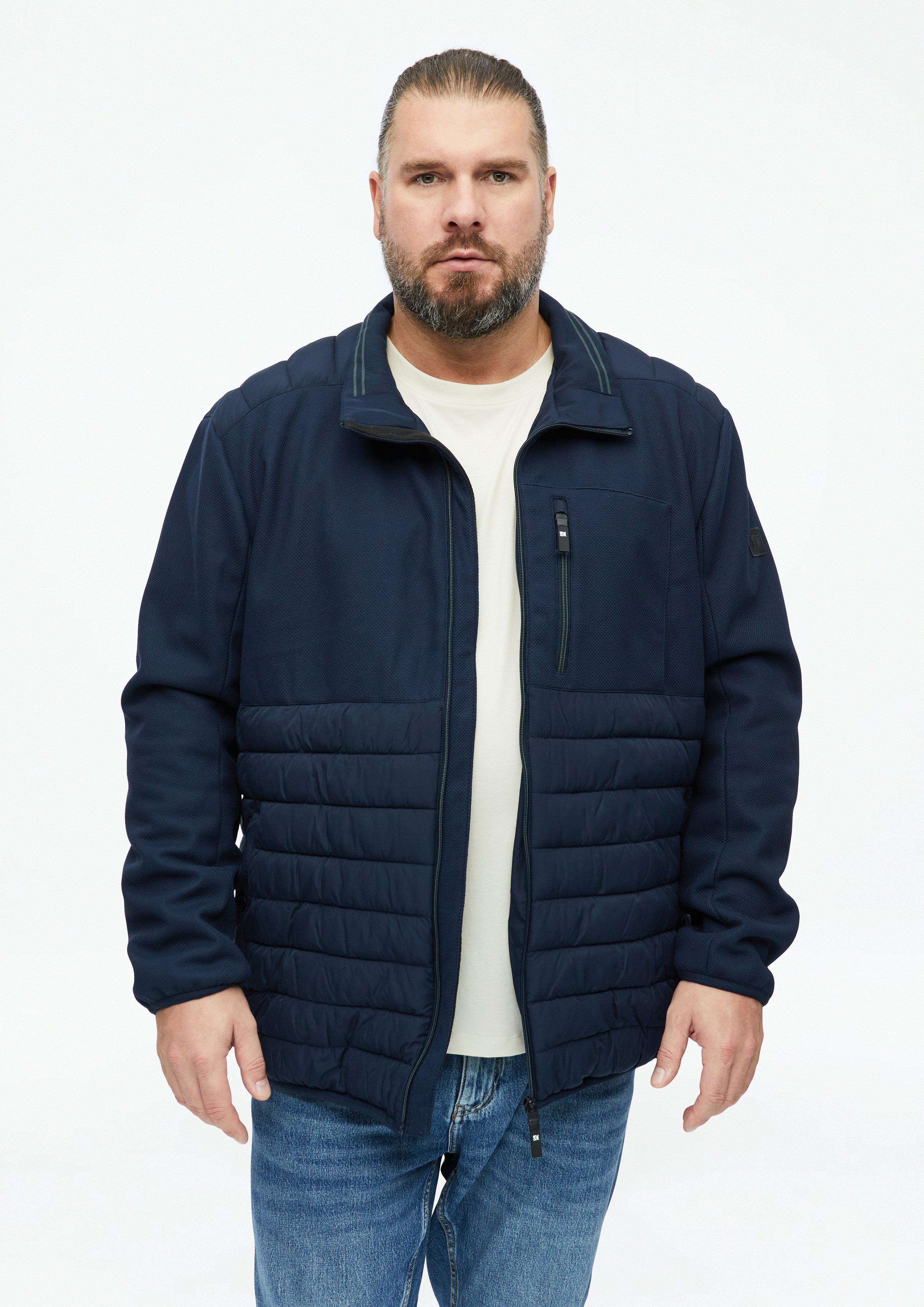Hommes Veste légèrement rembourrée, dans un mélange de tissus, avec des détails sportifs en  de 