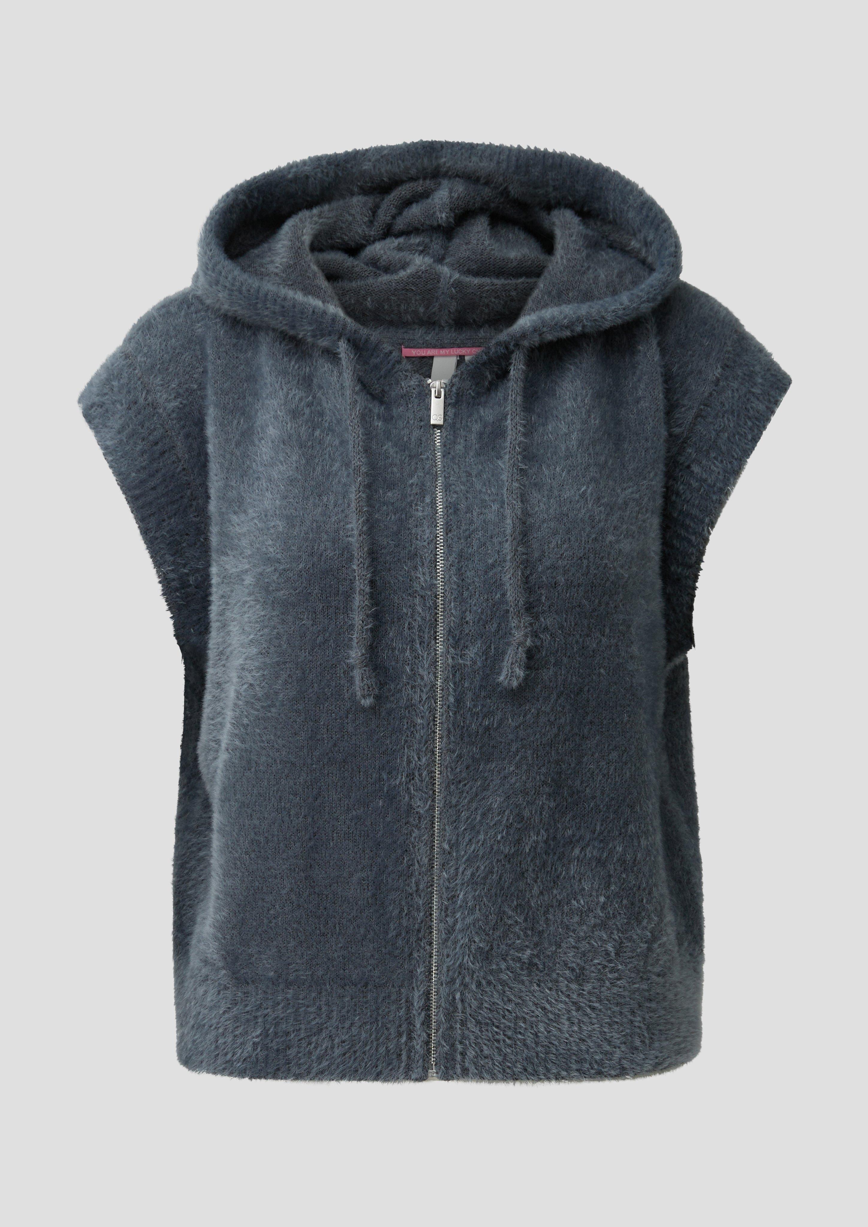 Femmes Pull en tricot en gris de QS