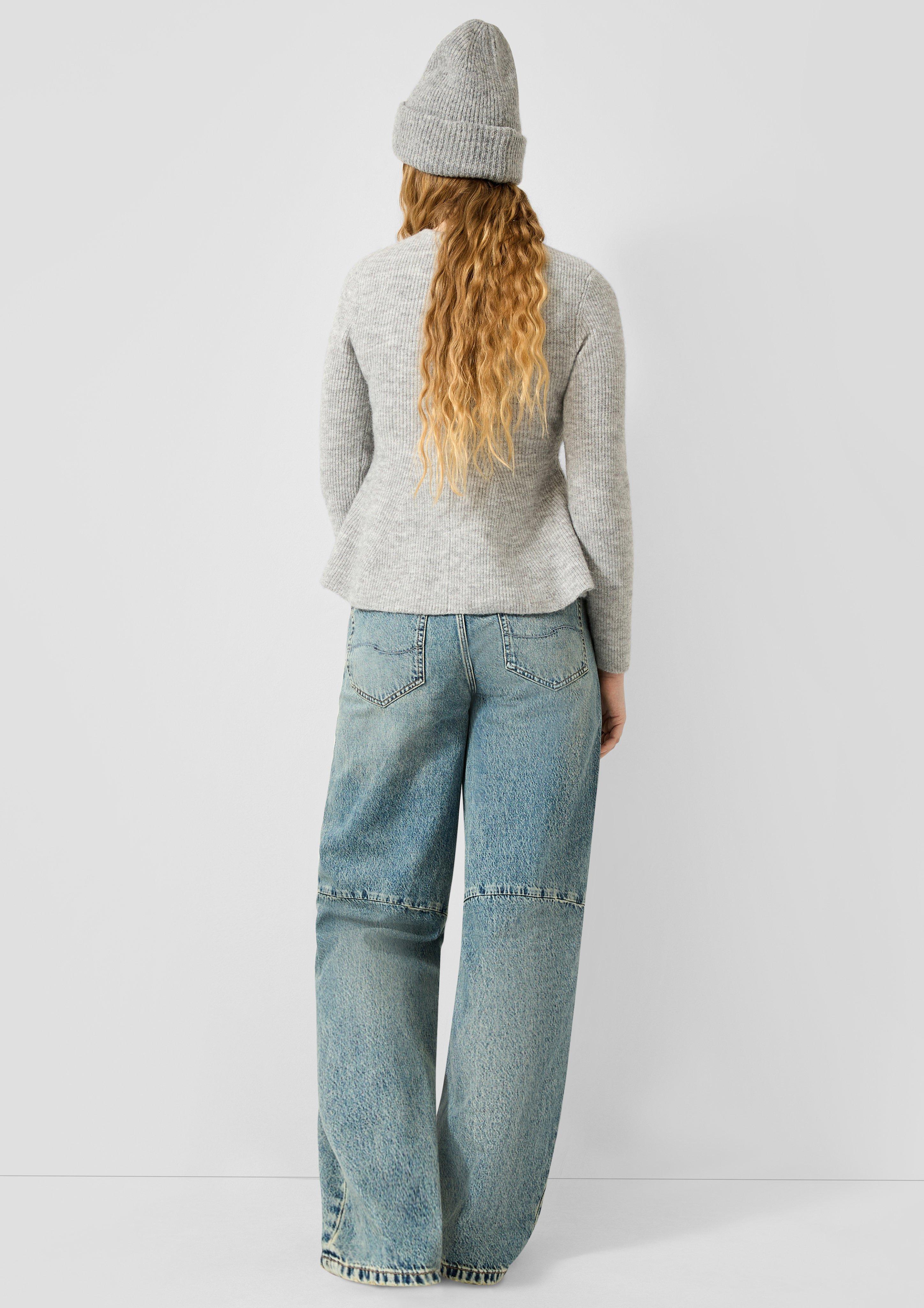 Damen Strickjacke in grau von QS
