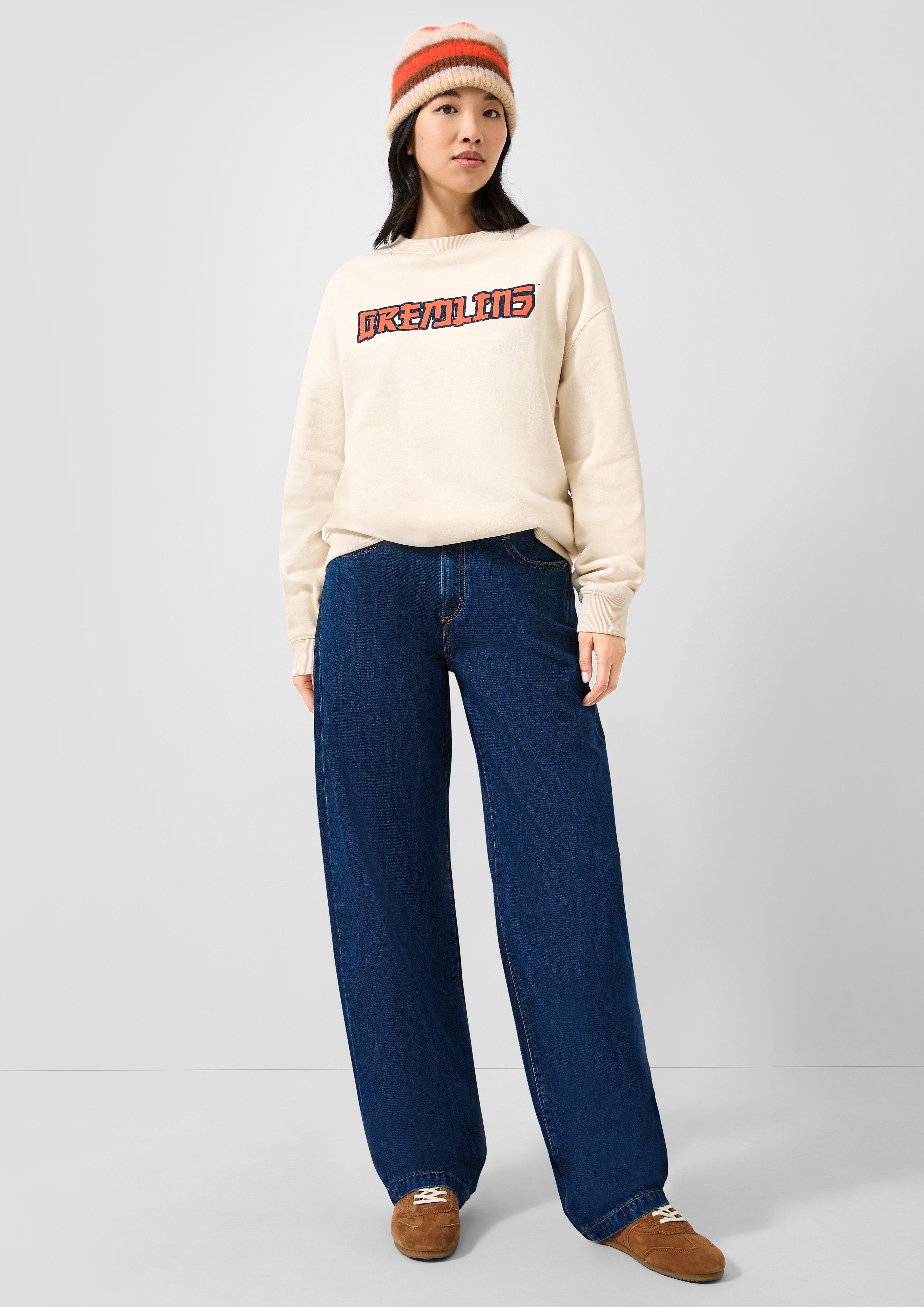Jeans-Hose in Farbe dunkelblau von QS