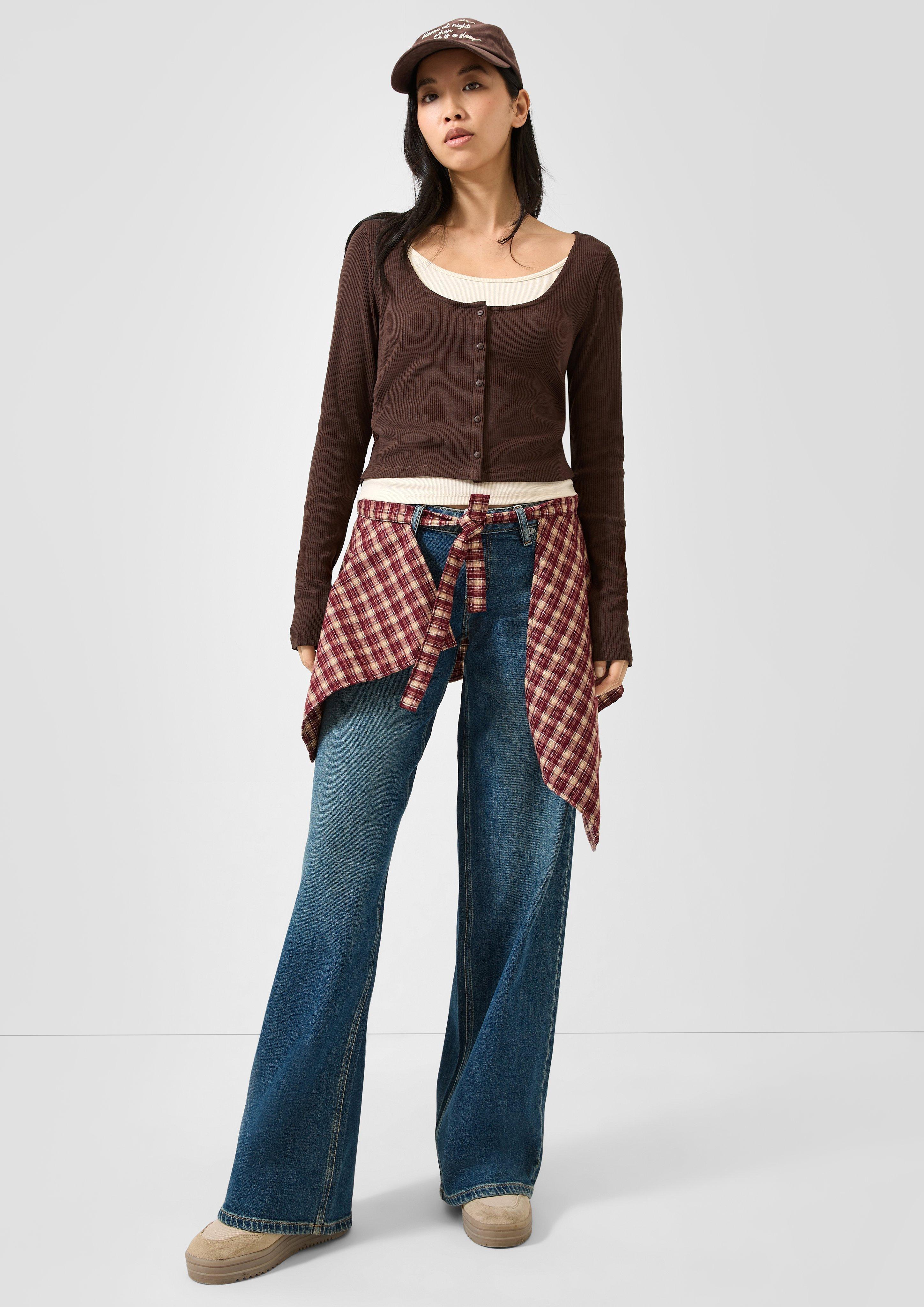 Damen Jeans-Hose in blau von QS