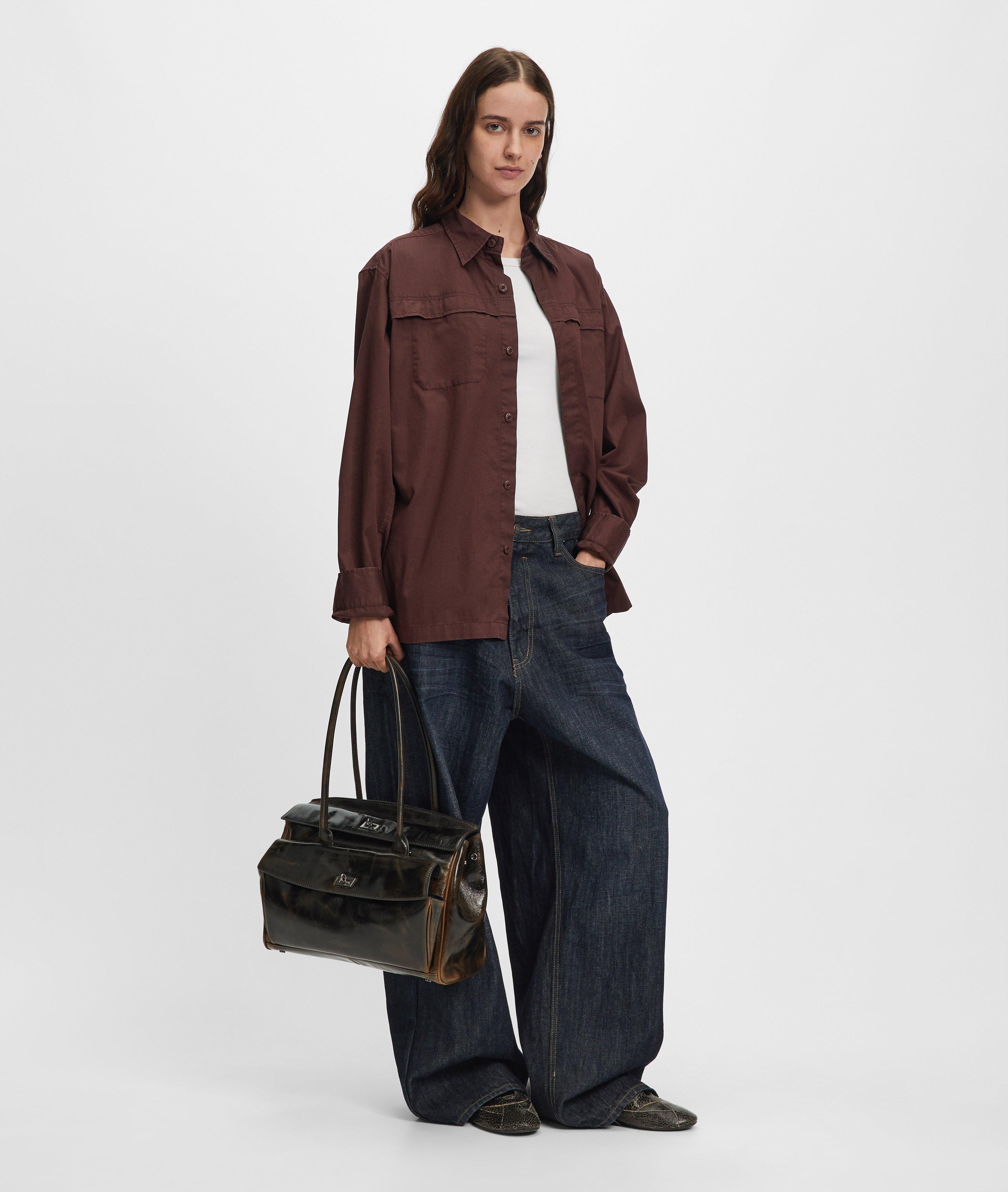 Gloria II Satchel L in braun