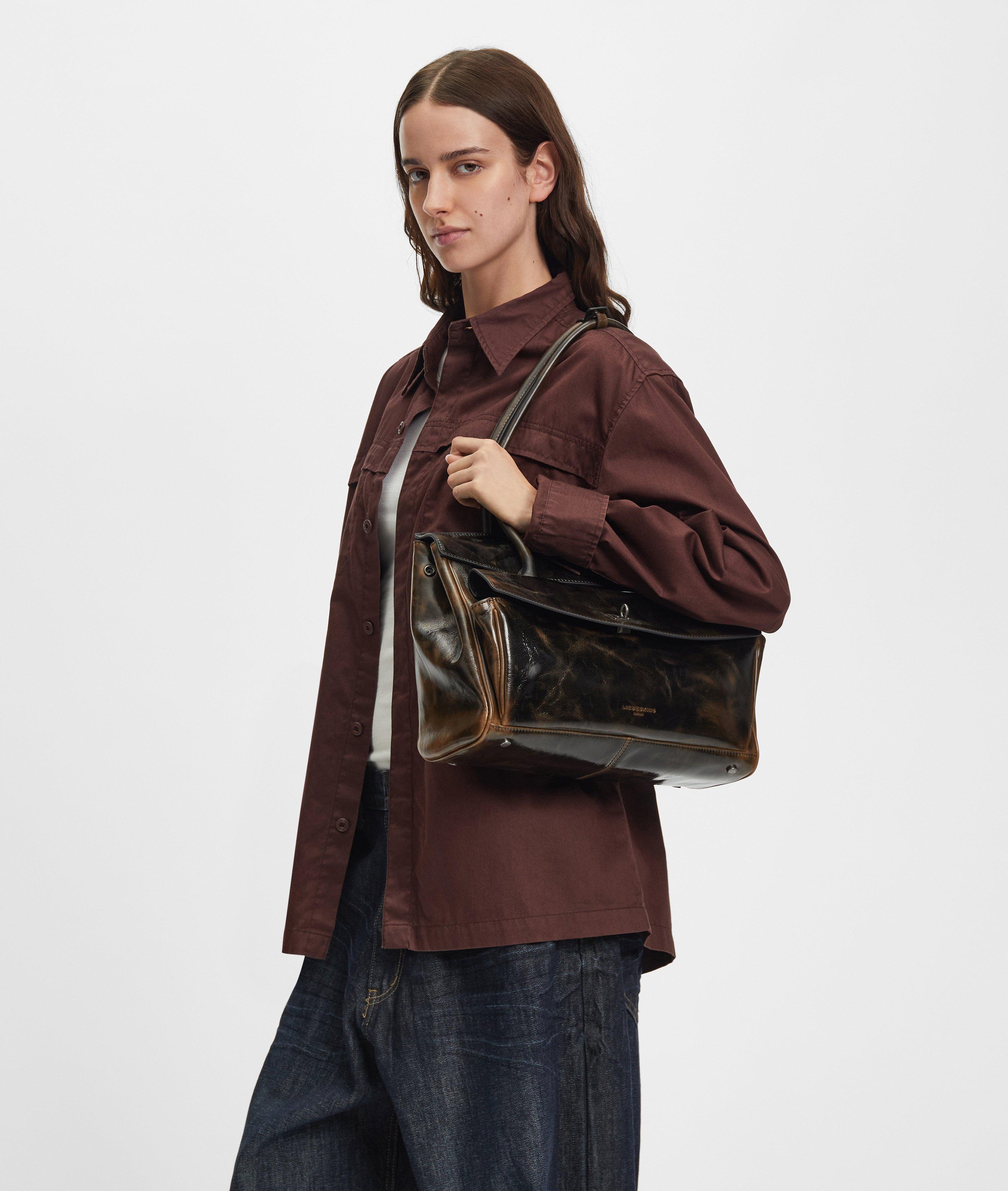 Gloria II Satchel L in braun