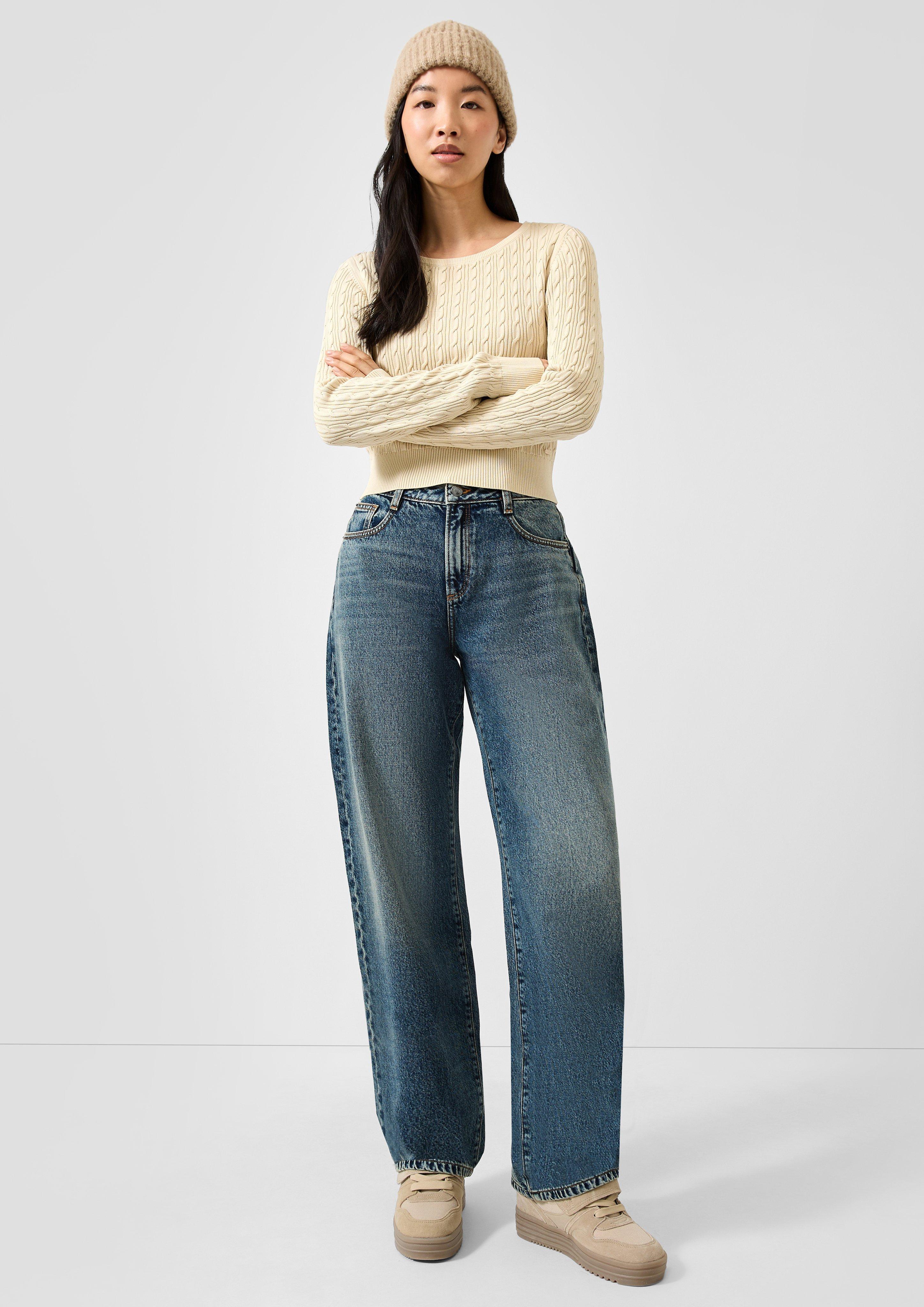 Femmes Pantalon en jean en bleu de QS