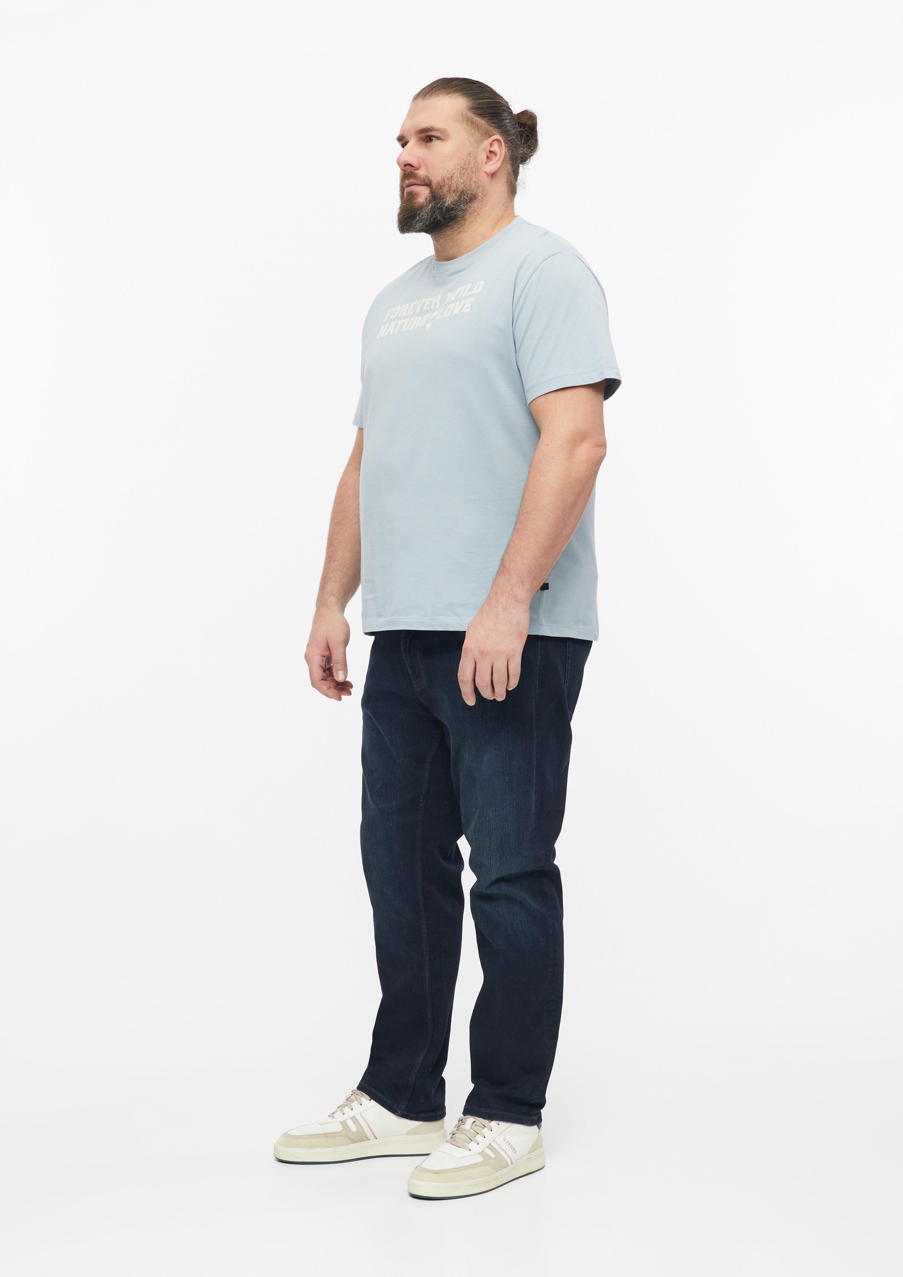 Moški Majica s potiskom spredaj iz 100 % bombaža v barvi modra od s.Oliver Men Big Sizes