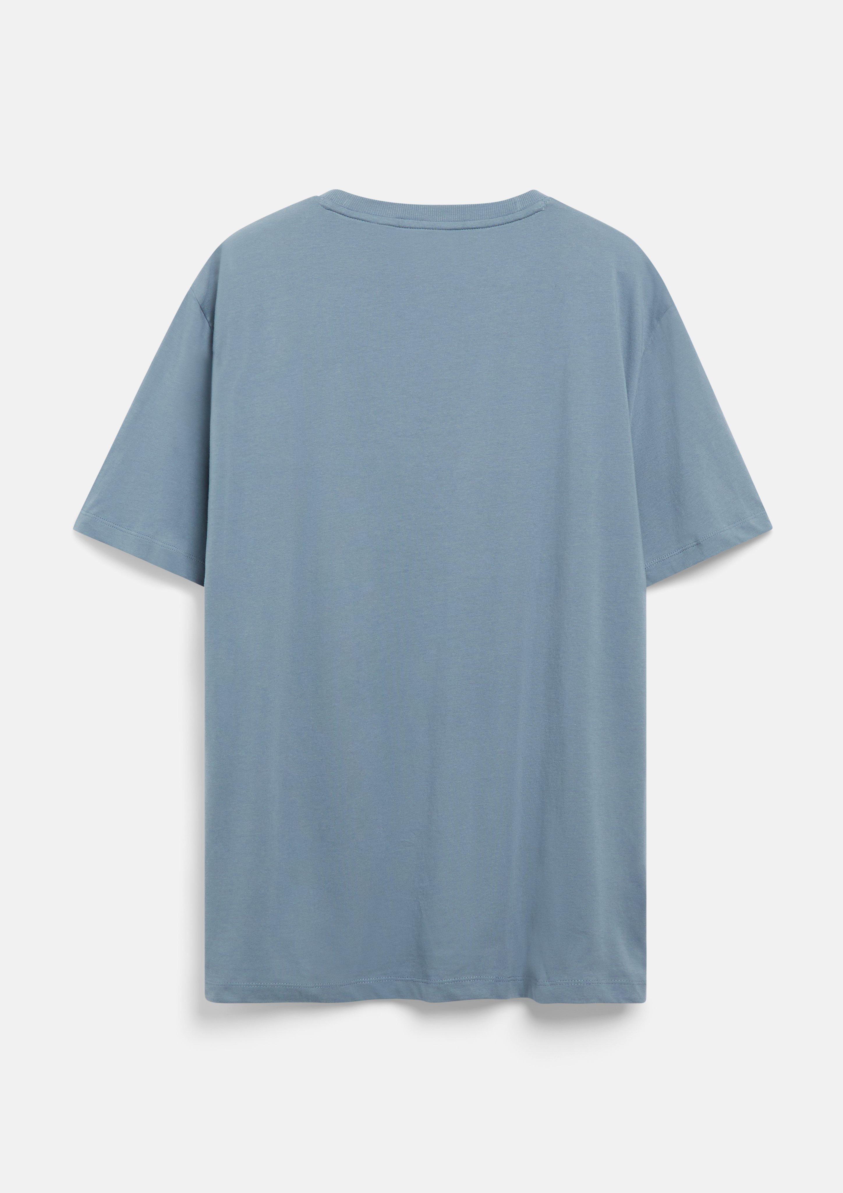 Men T-Shirt in blue by s.Oliver Men Big Sizes