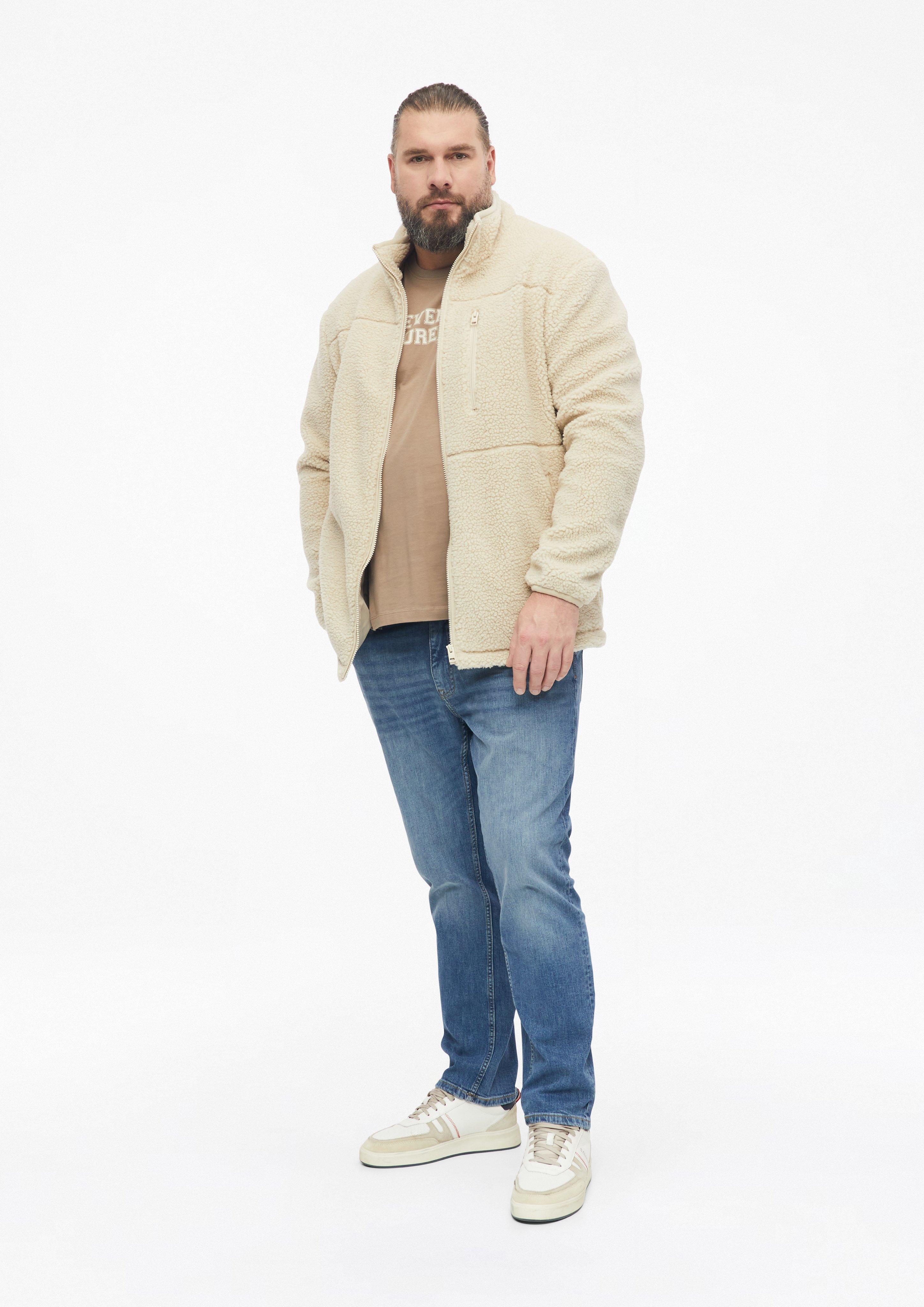 Moški Majica s potiskom spredaj iz 100 % bombaža v barvi rjava od s.Oliver Men Big Sizes