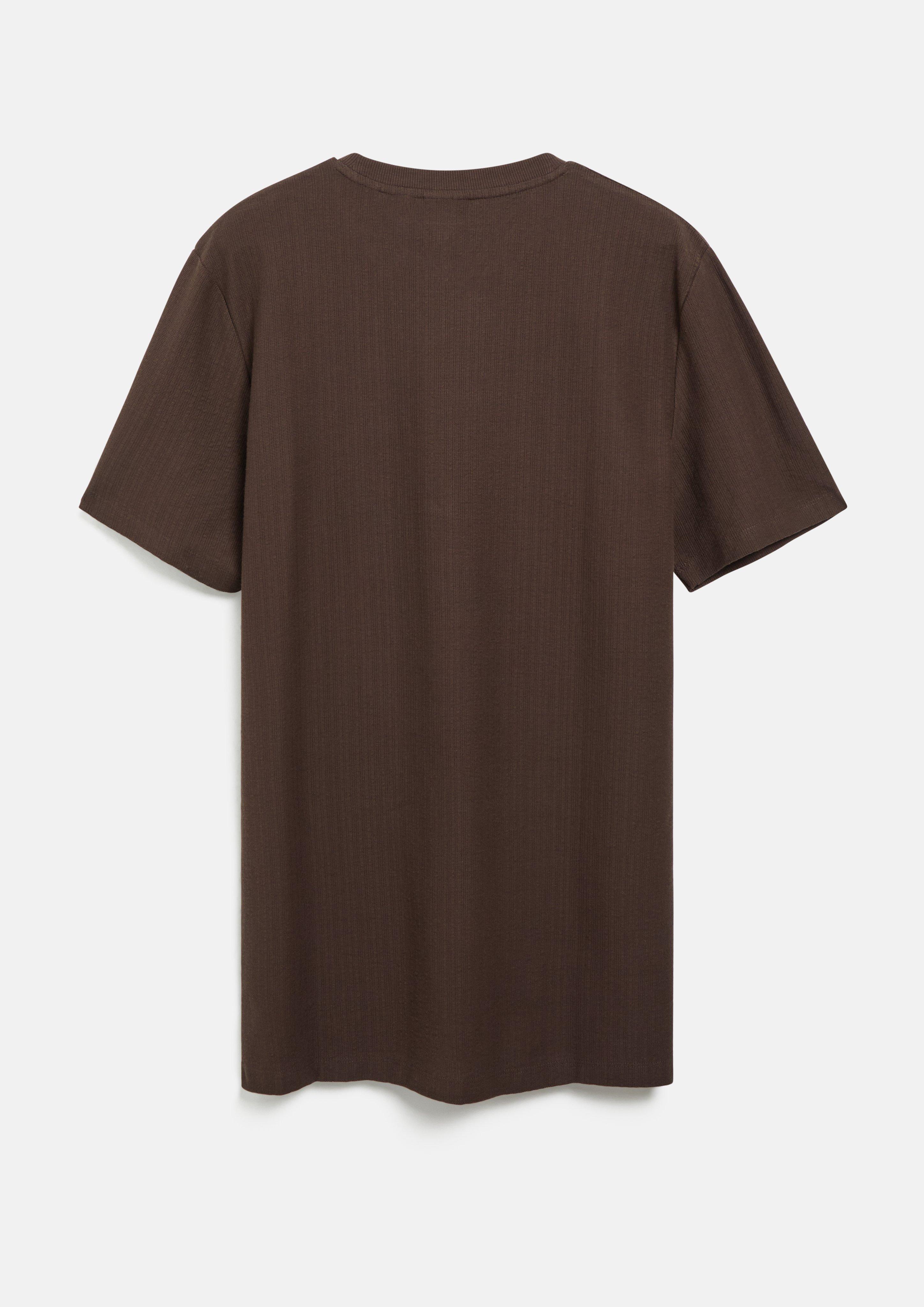 Hommes T-shirt en brun de s.Oliver Men Tall Sizes