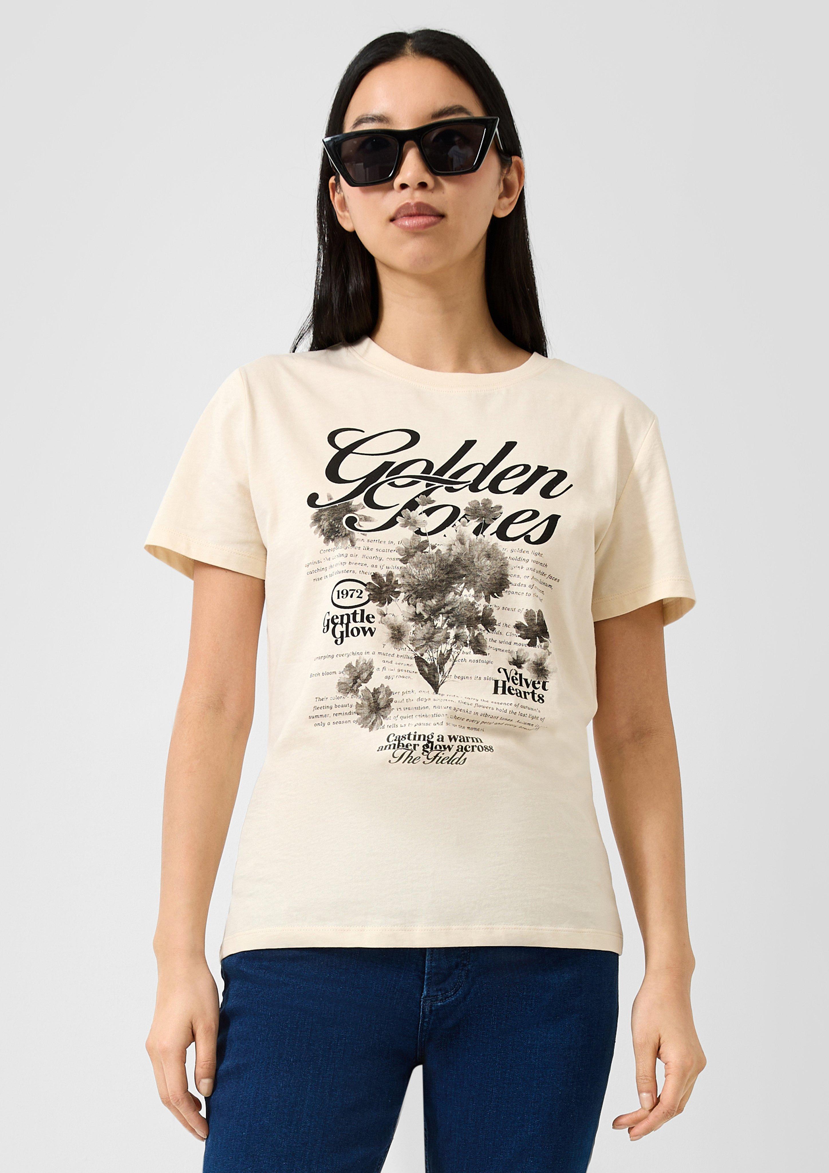 Femmes T-shirt en beige de QS