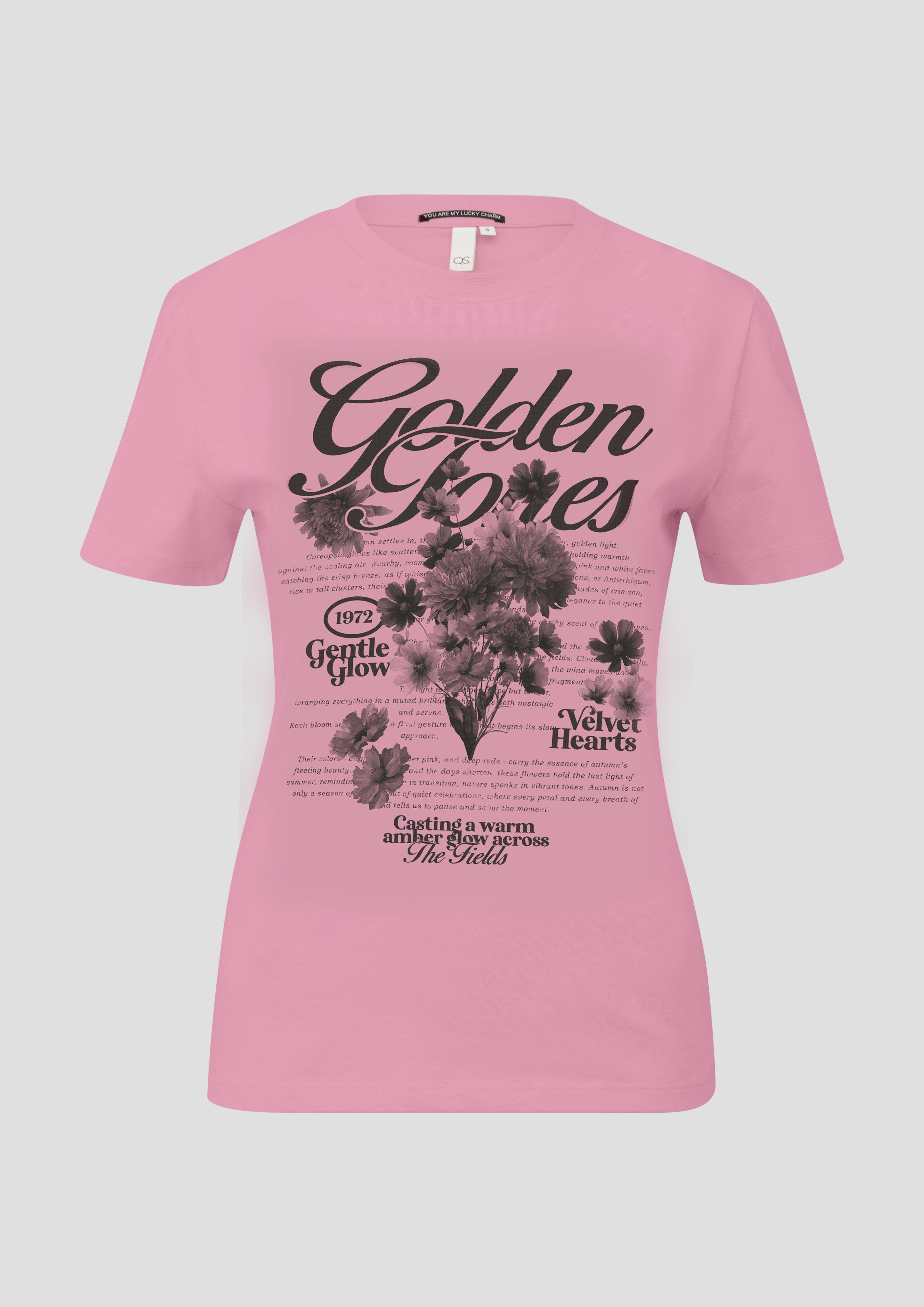 Damen T-Shirt in pink von QS