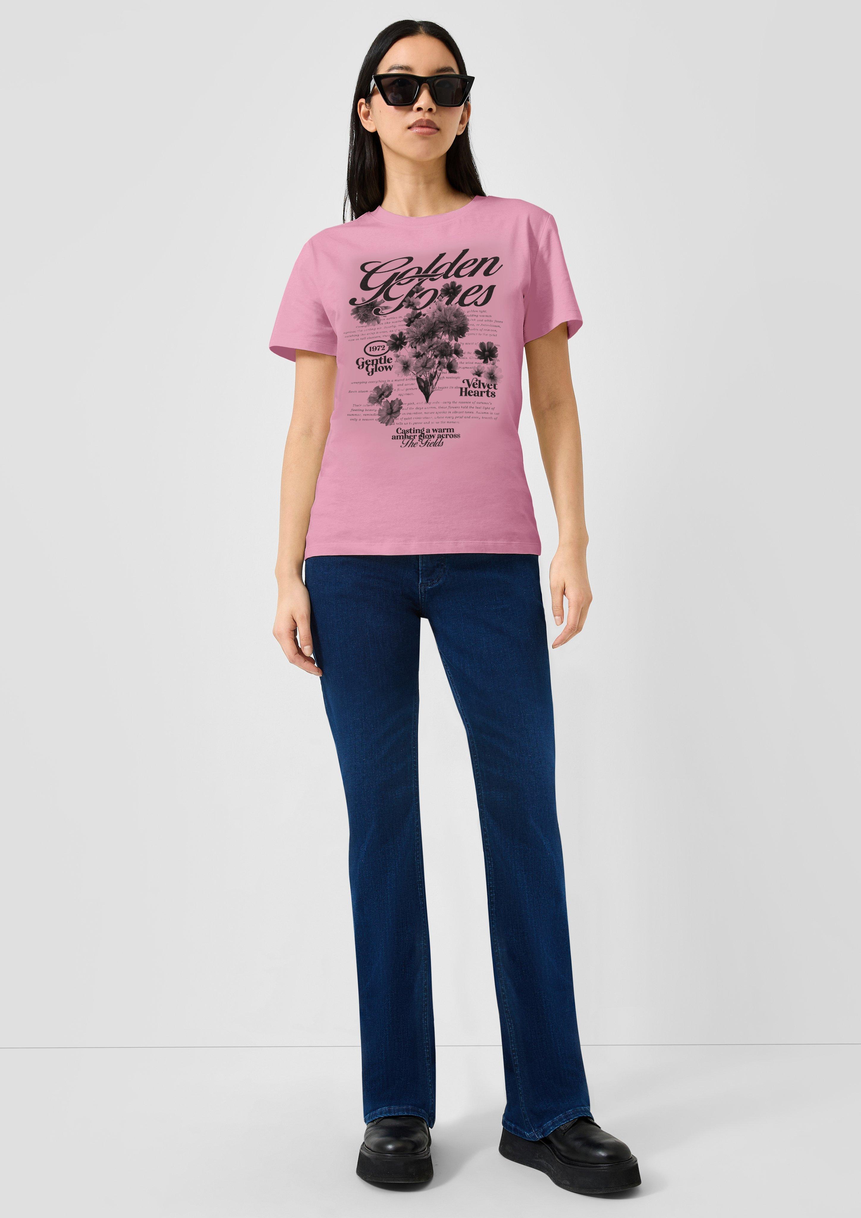 Damen T-Shirt in pink von QS