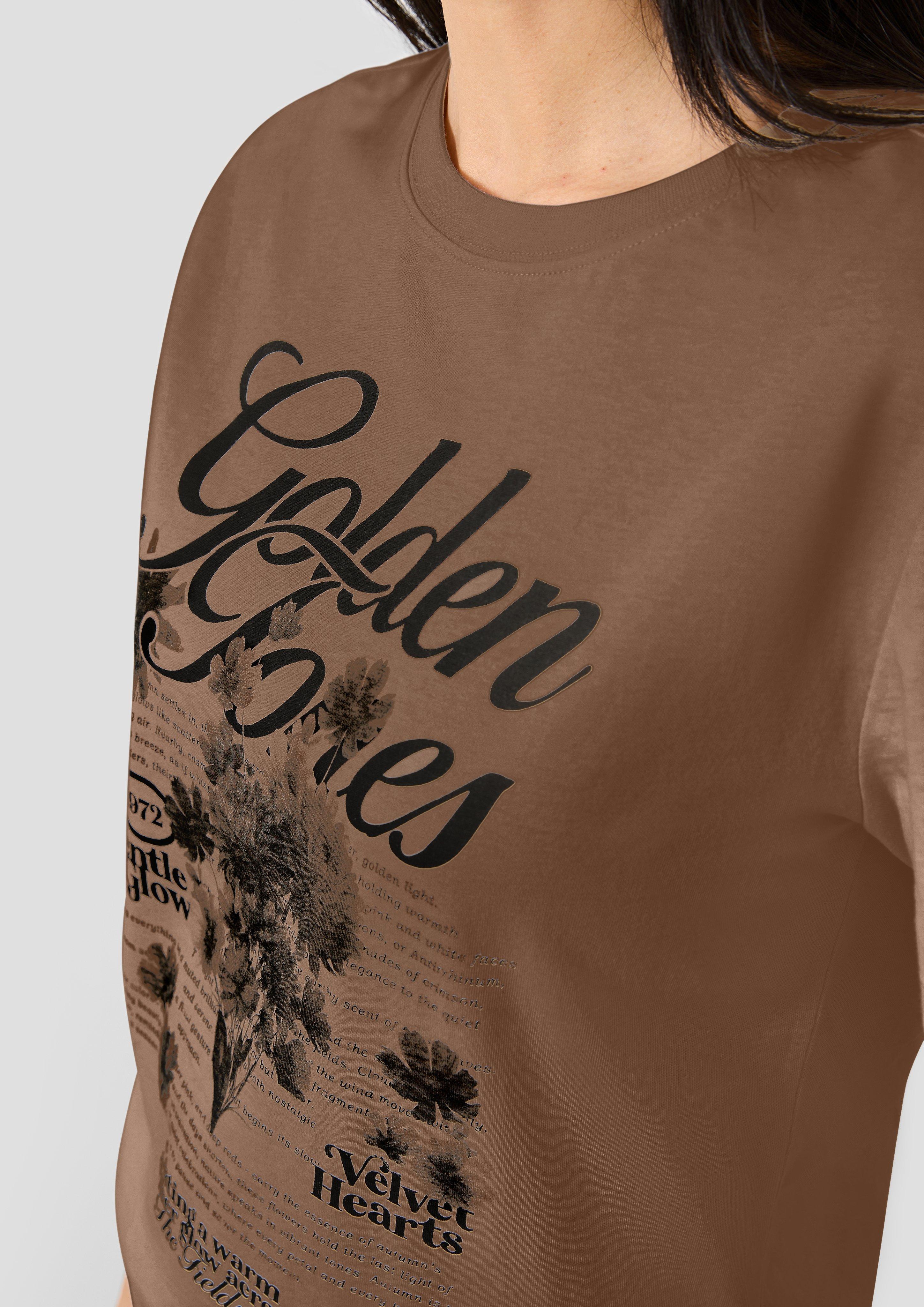 Damen T-Shirt in braun von QS