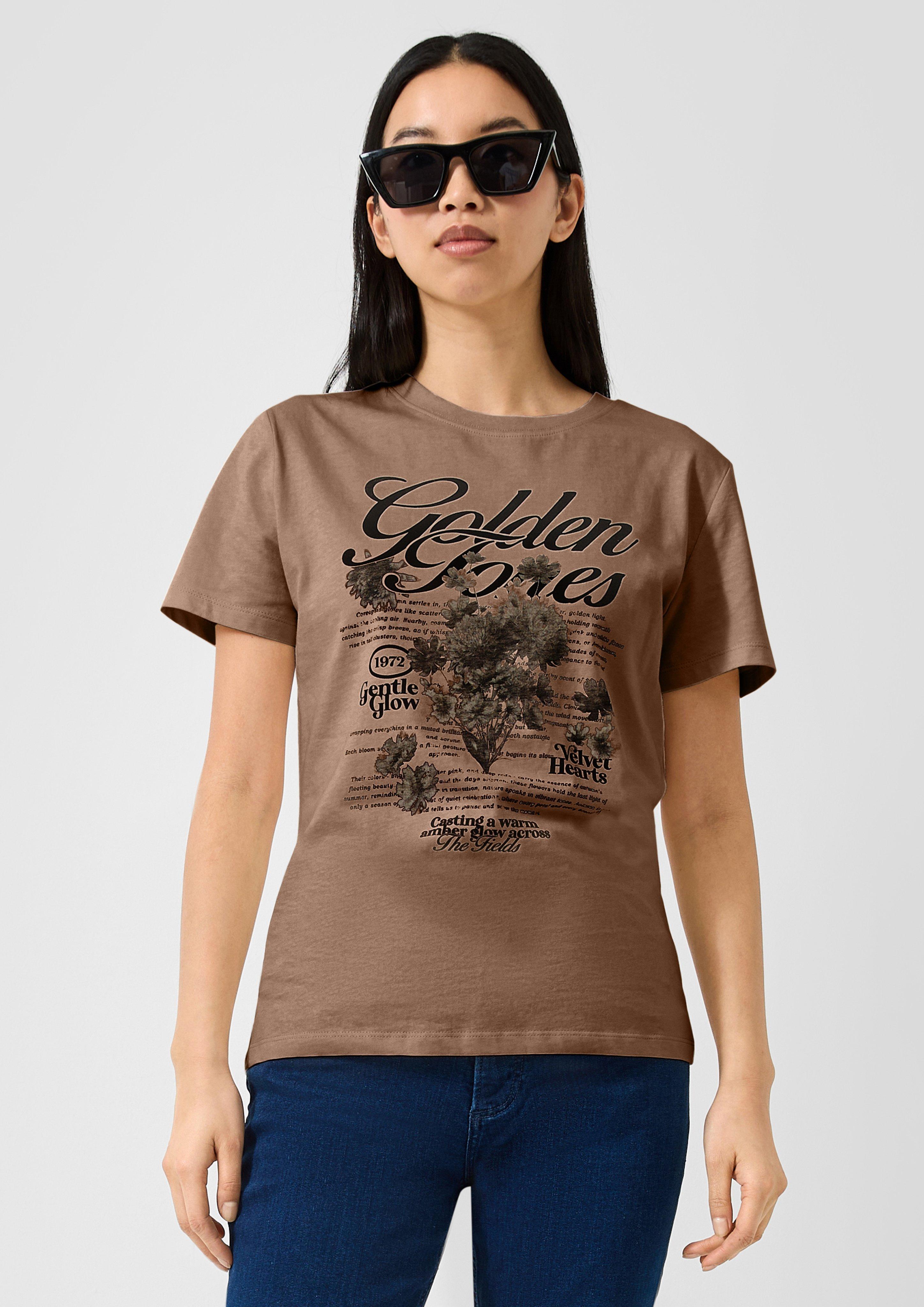 Damen T-Shirt in braun von QS