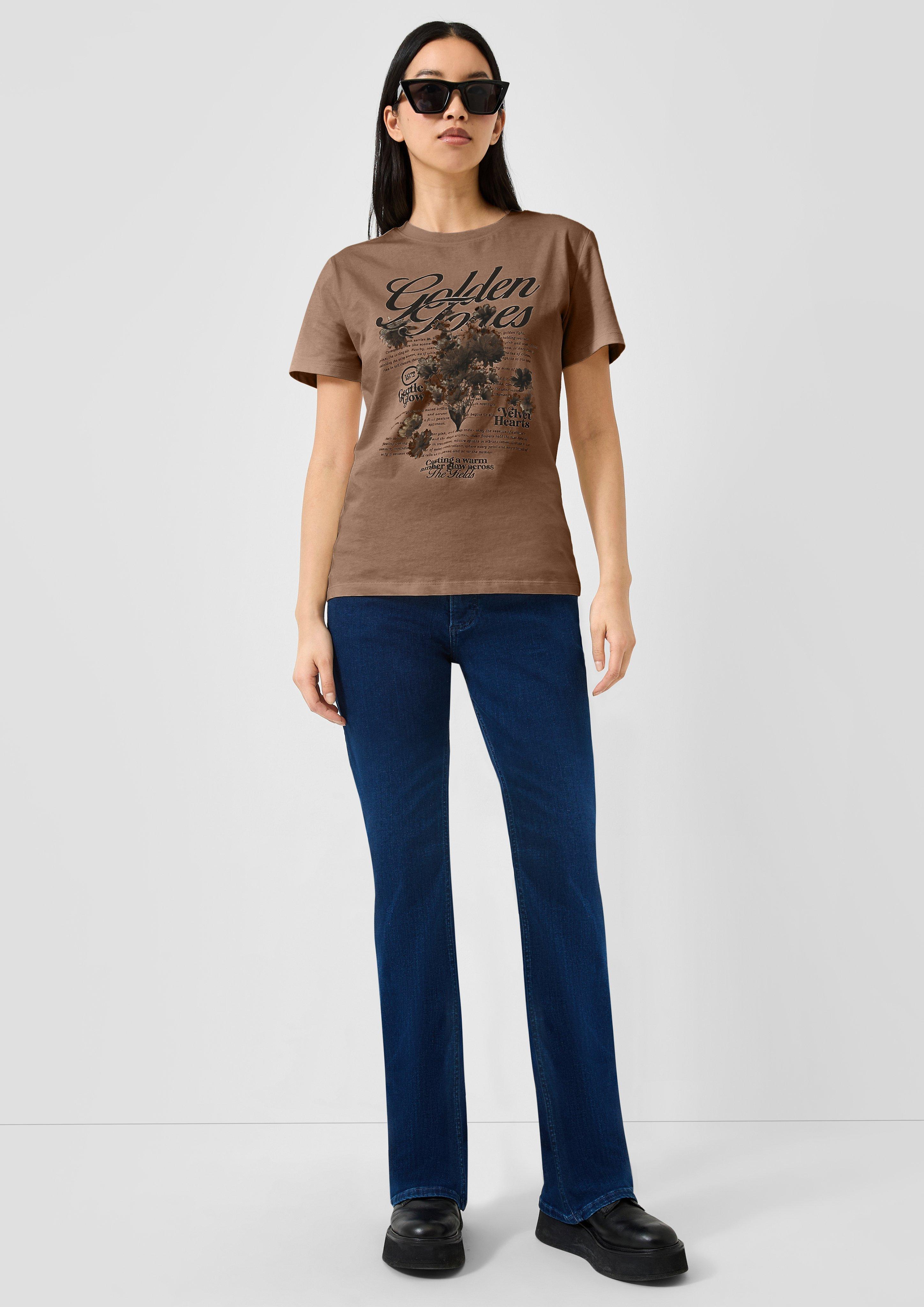 Damen T-Shirt in braun von QS