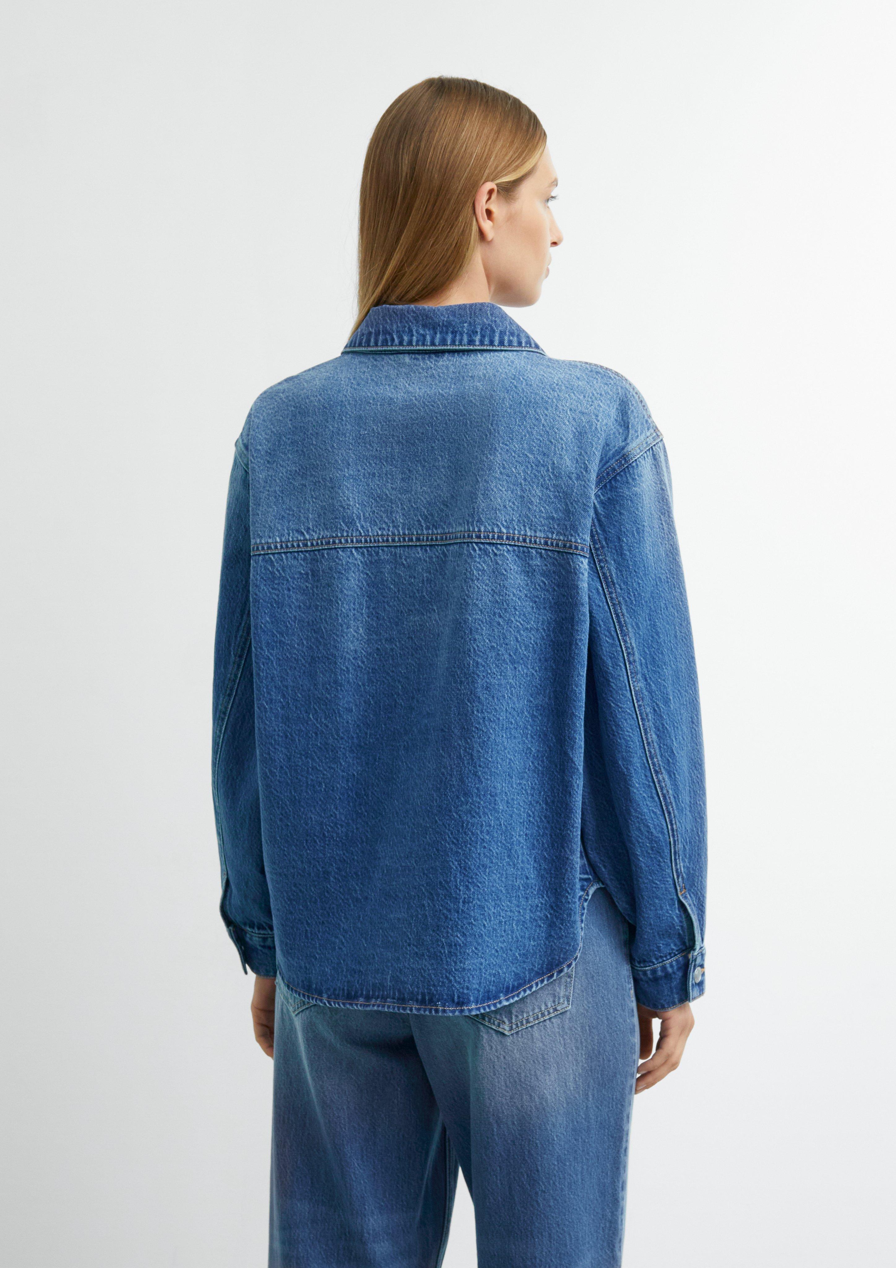 Veste d'intérieur en bleu de COMMA