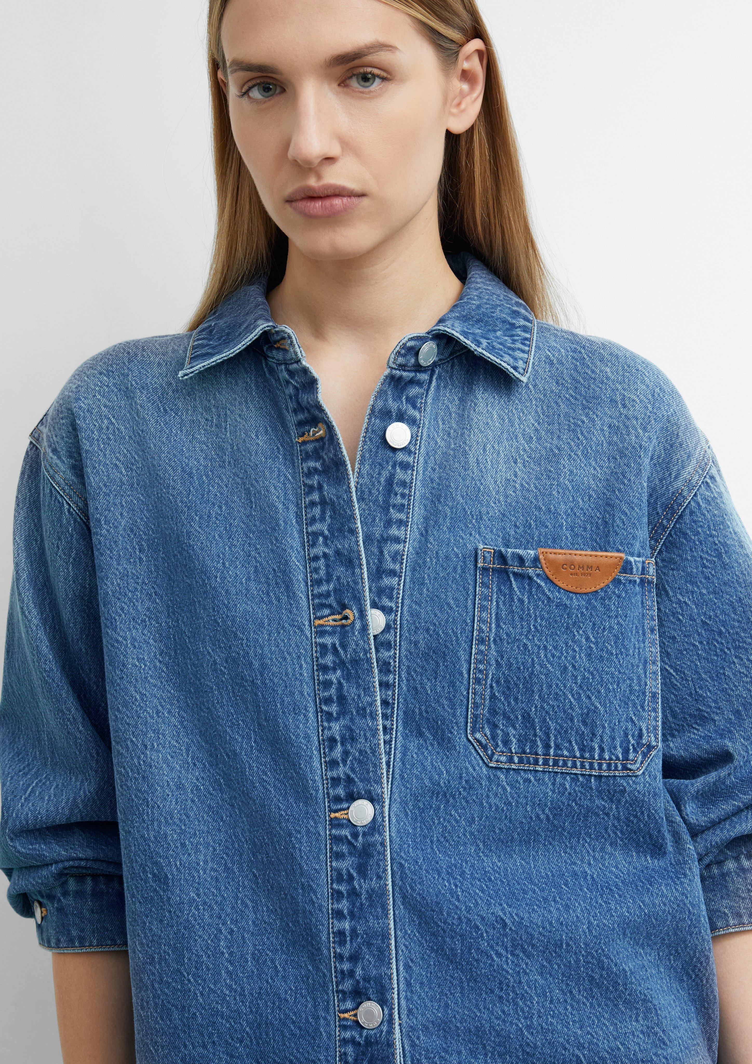 Veste d'intérieur en bleu de COMMA