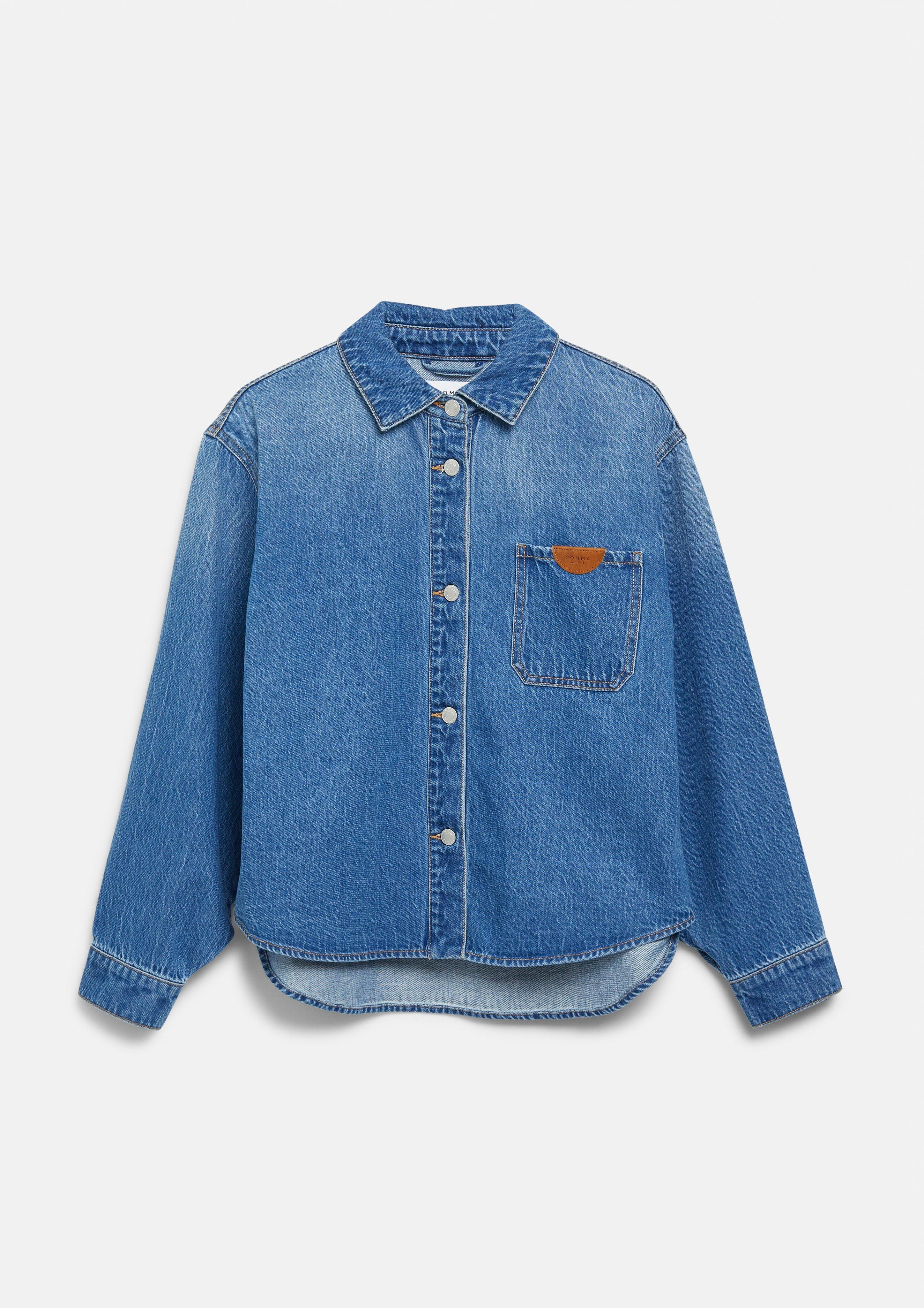 Veste d'intérieur en bleu de COMMA