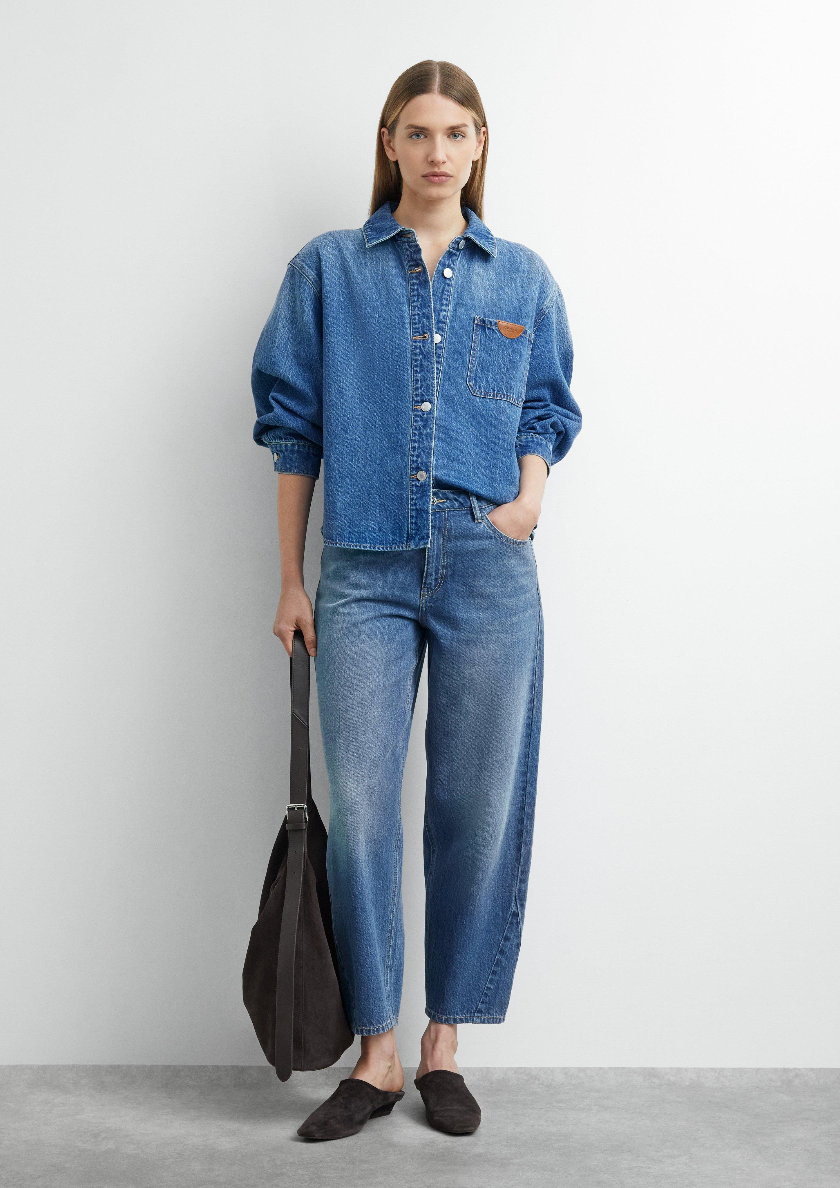 Veste d'intérieur en bleu de COMMA