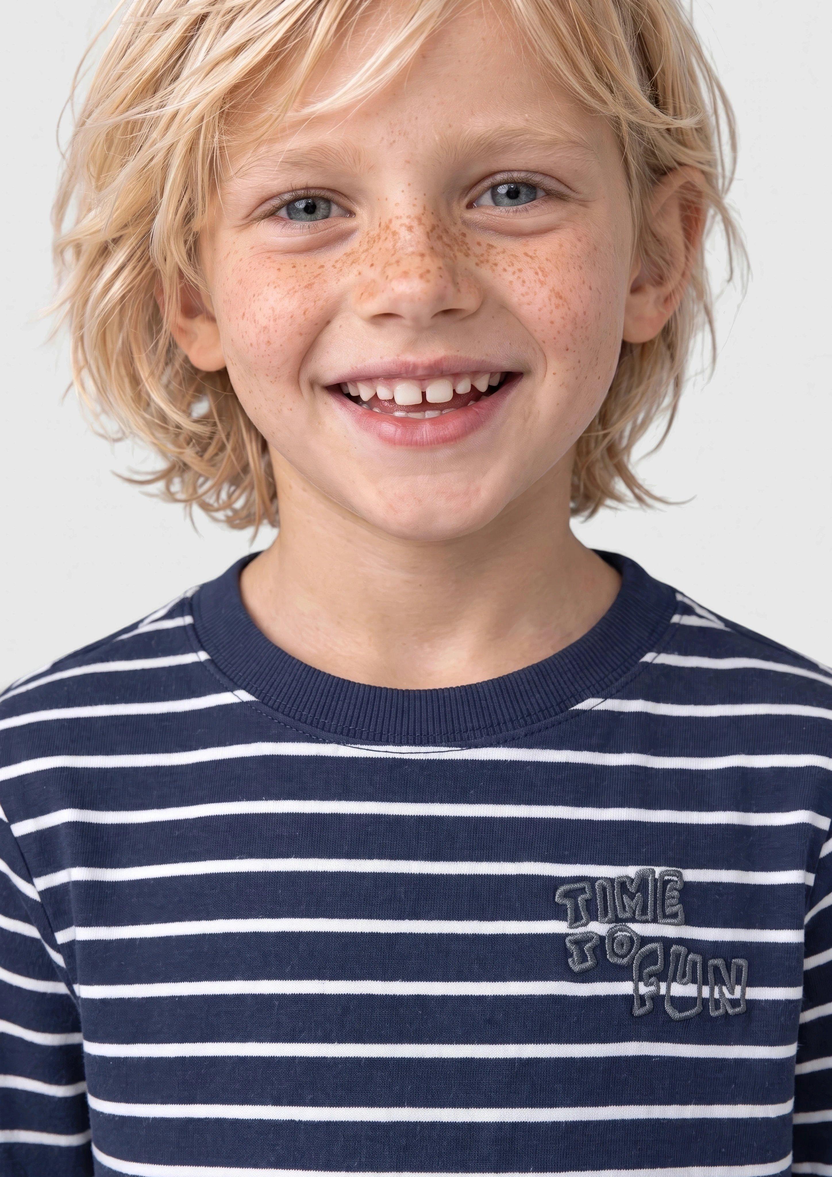 Kids T-Shirt in blue by s.Oliver