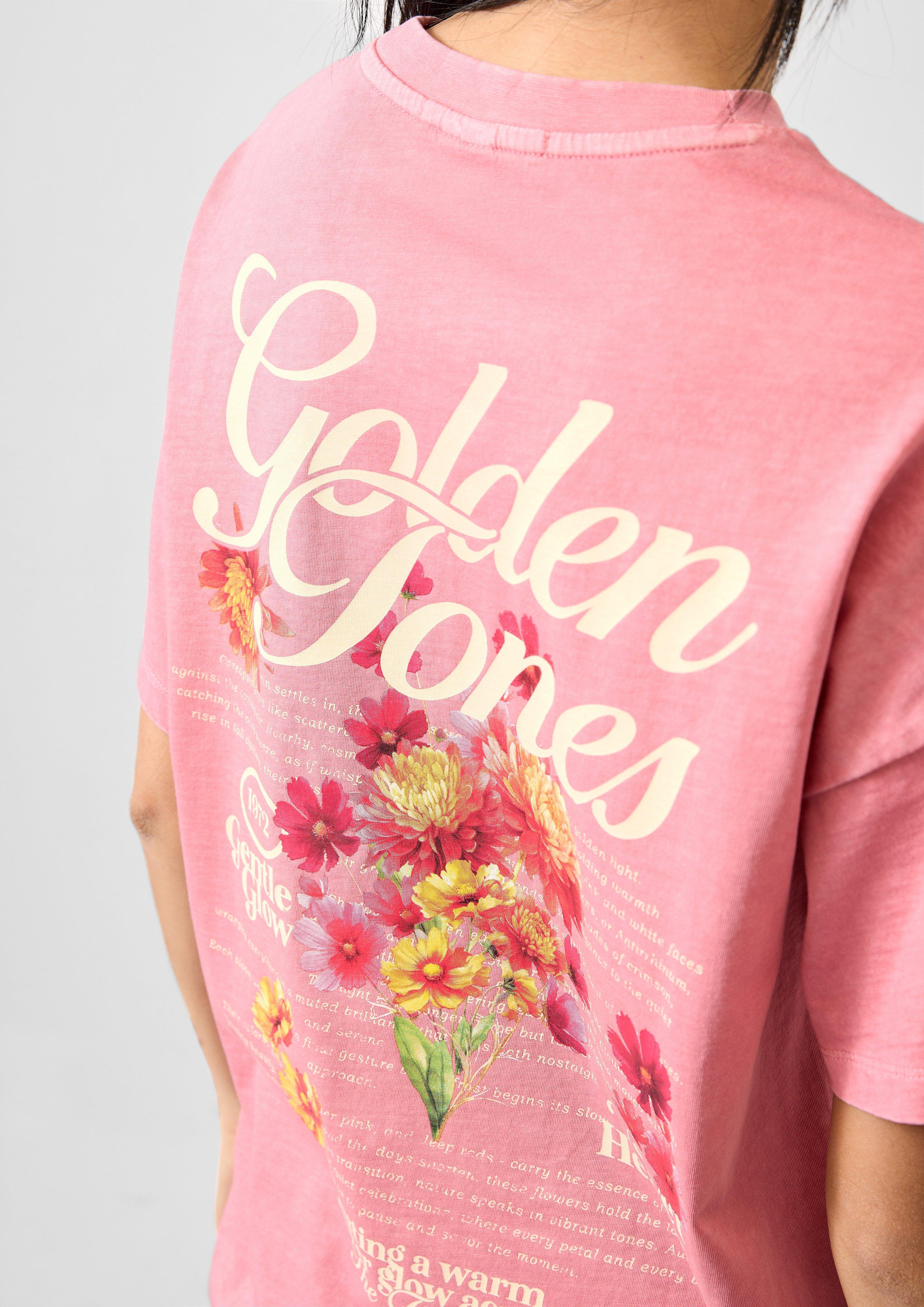 Damen T-Shirt in pink von QS