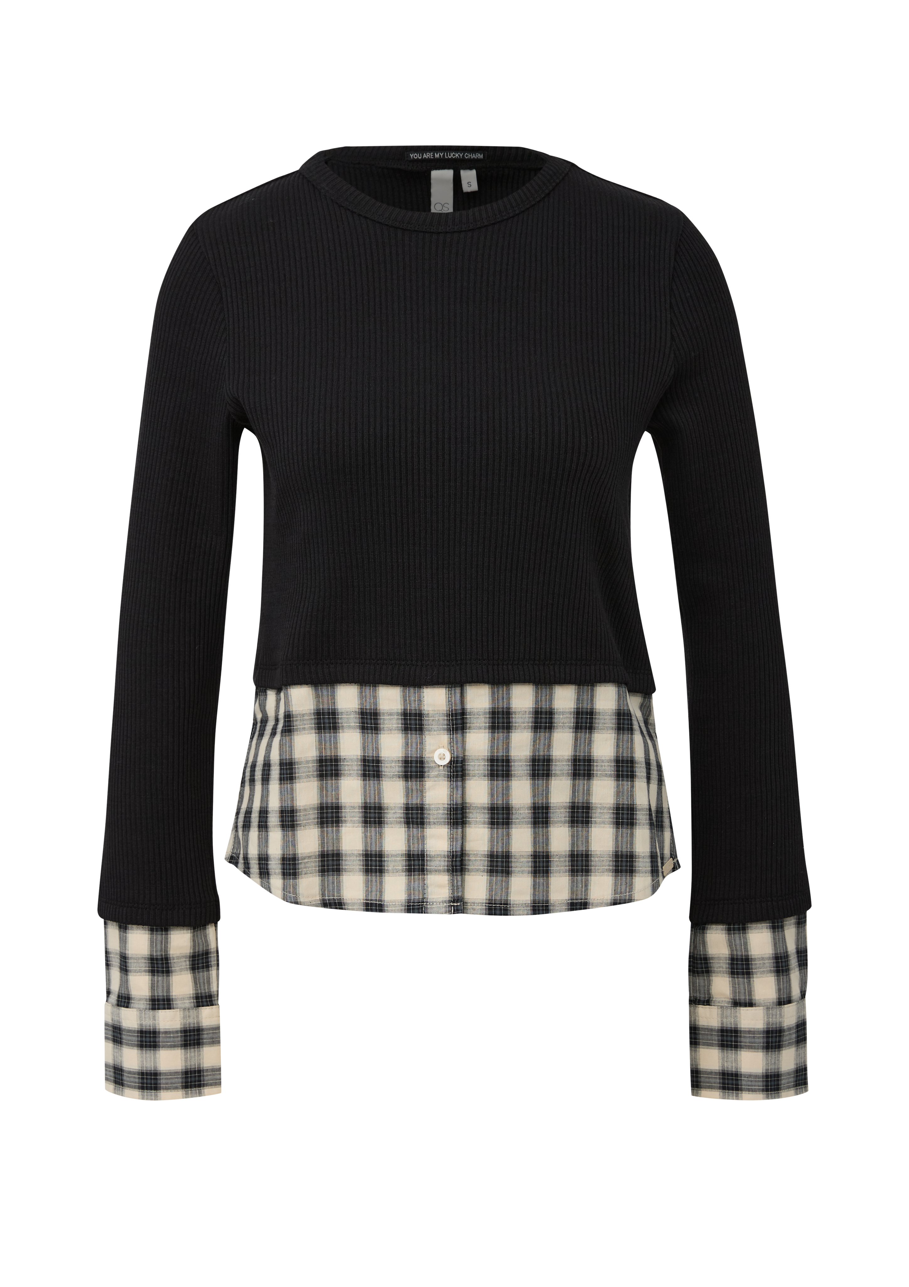 Blouse met gelaagde look