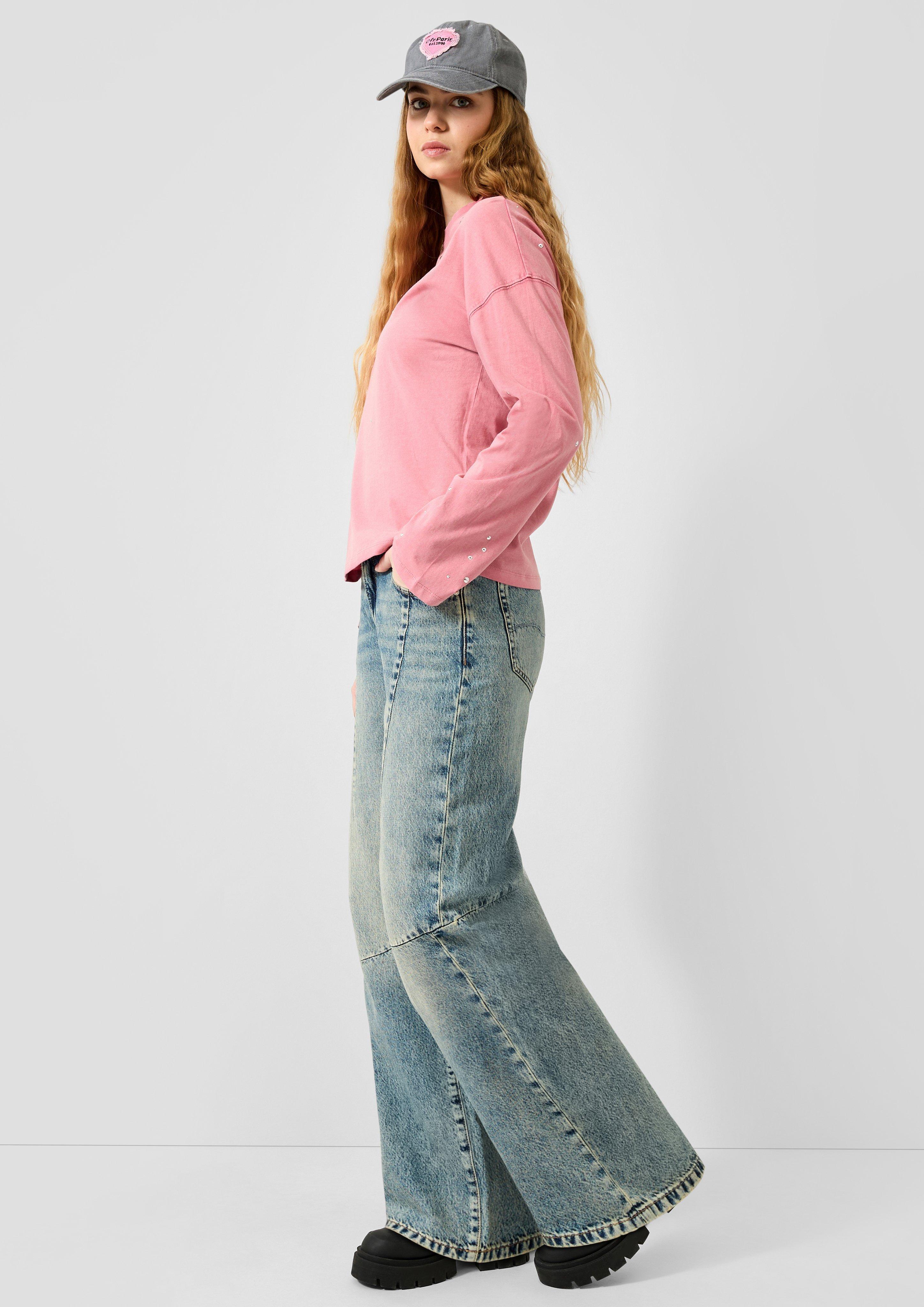 Damen T-Shirt in pink von QS
