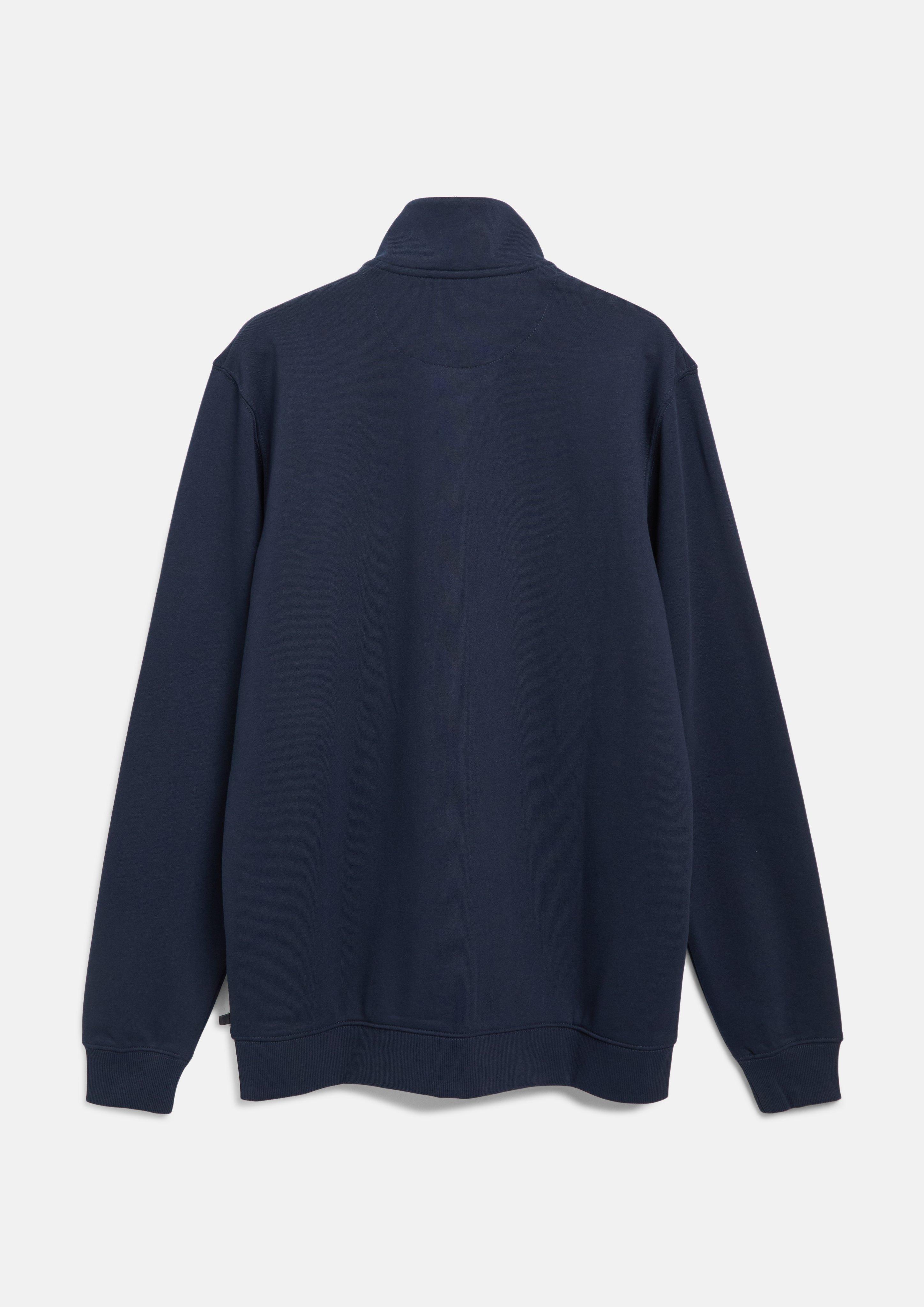 Hommes Sweat-shirt Veste en bleu de s.Oliver Men Tall Sizes