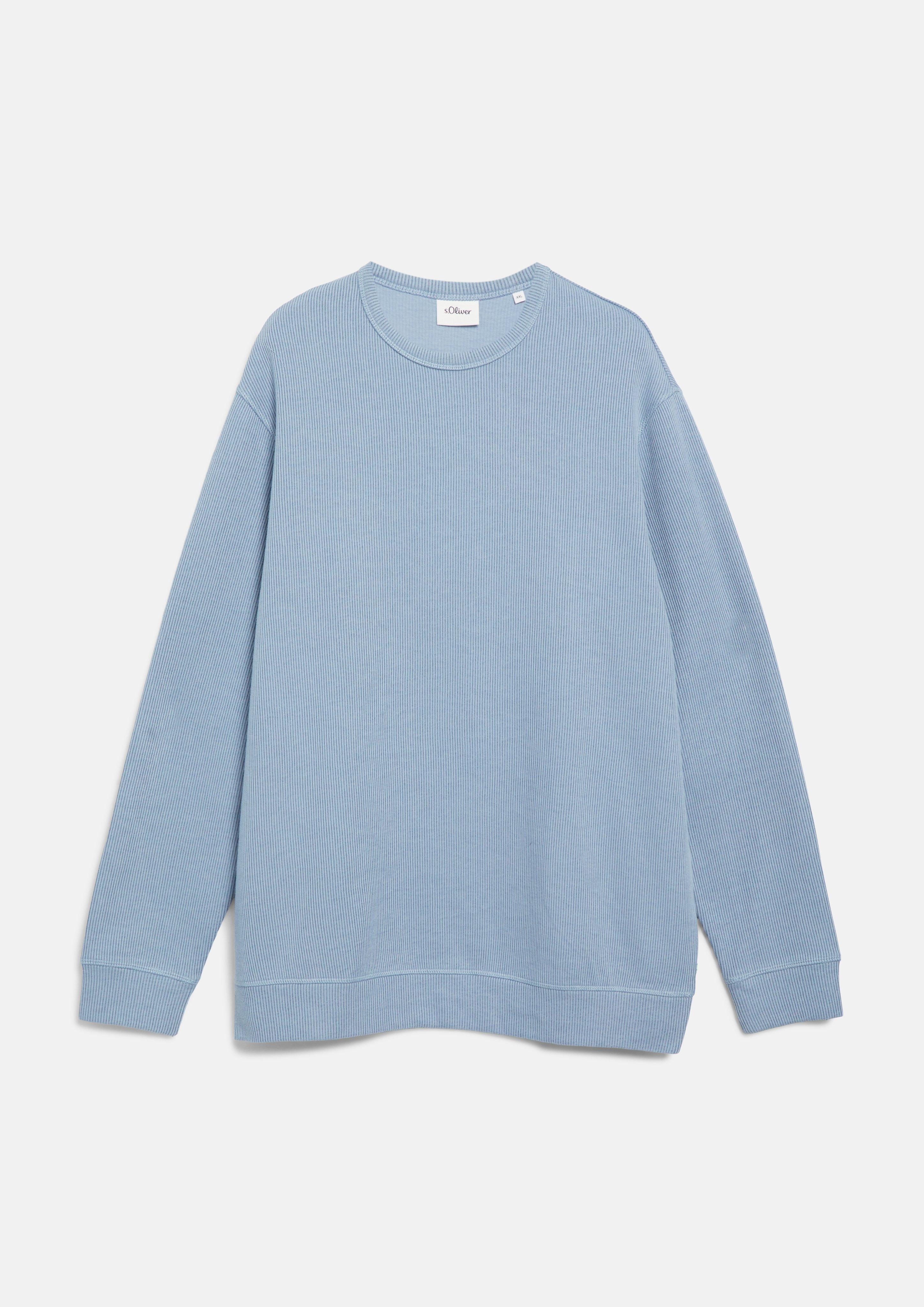 Muskarci Majica dugih rukava u boji svijetloplava od s.Oliver Men Big Sizes
