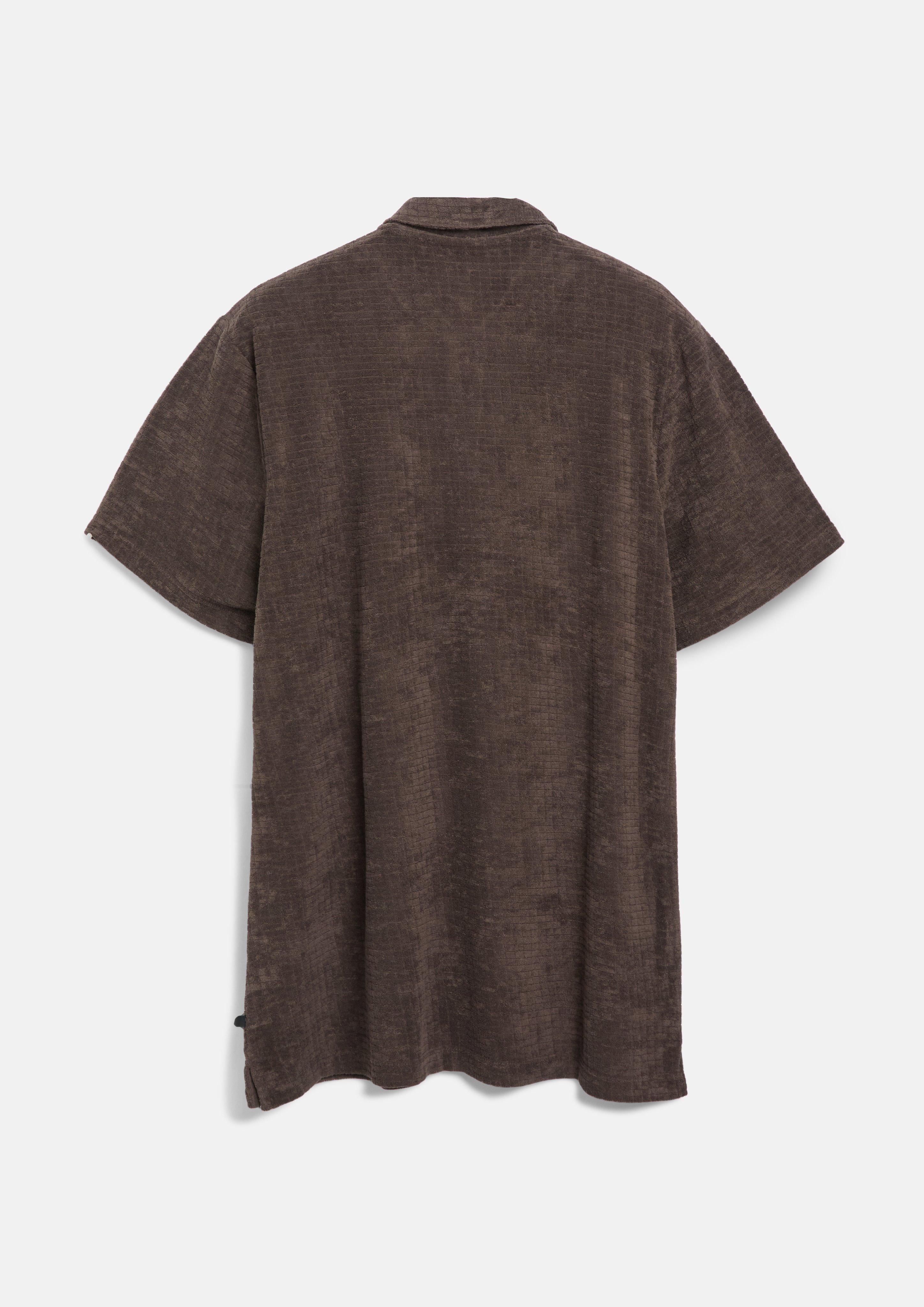 Herren Polo-Shirt in braun von s.Oliver Men Tall Sizes