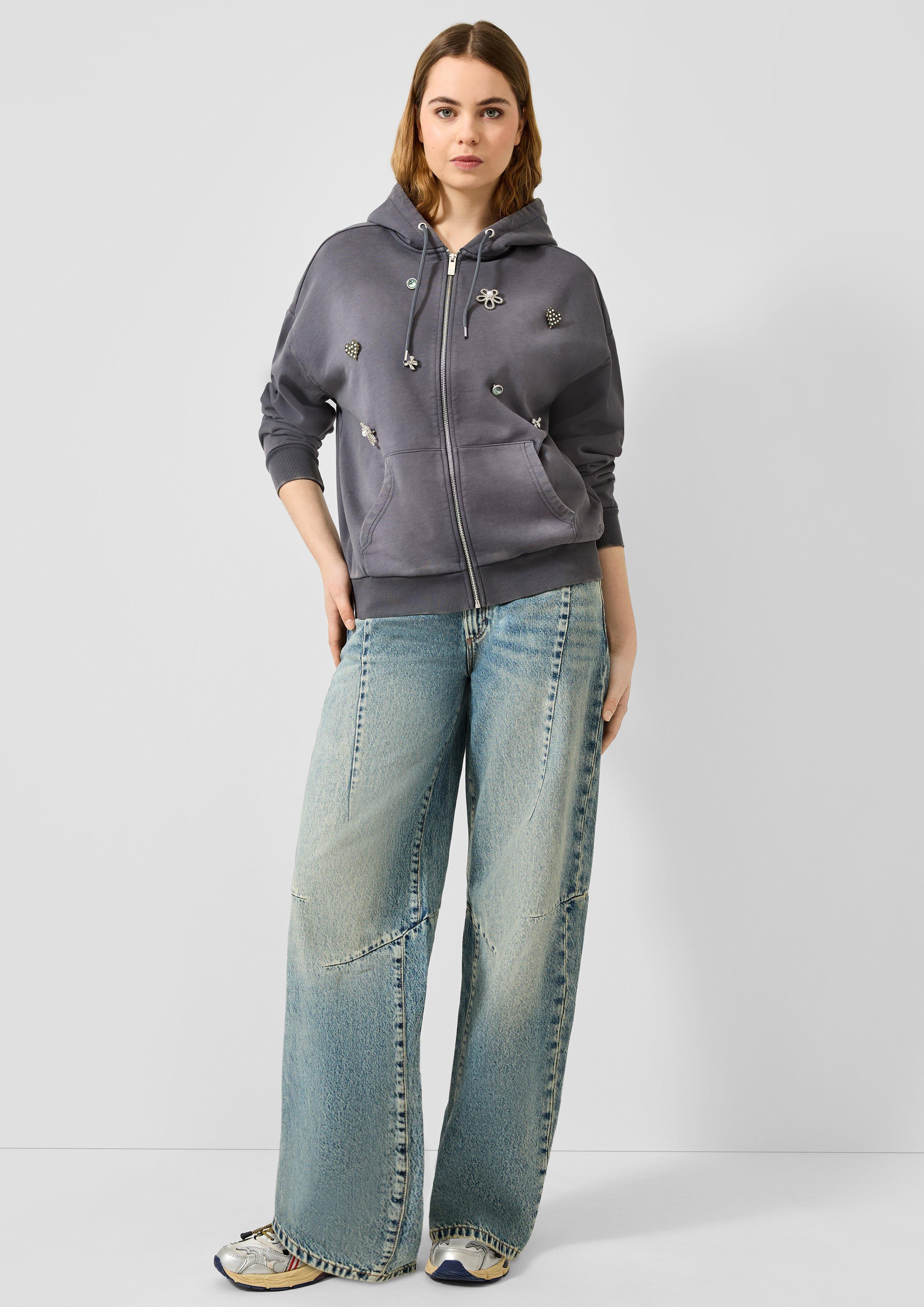 Damen Barrel Jeans / Mid Rise / Barrel Leg in  von QS