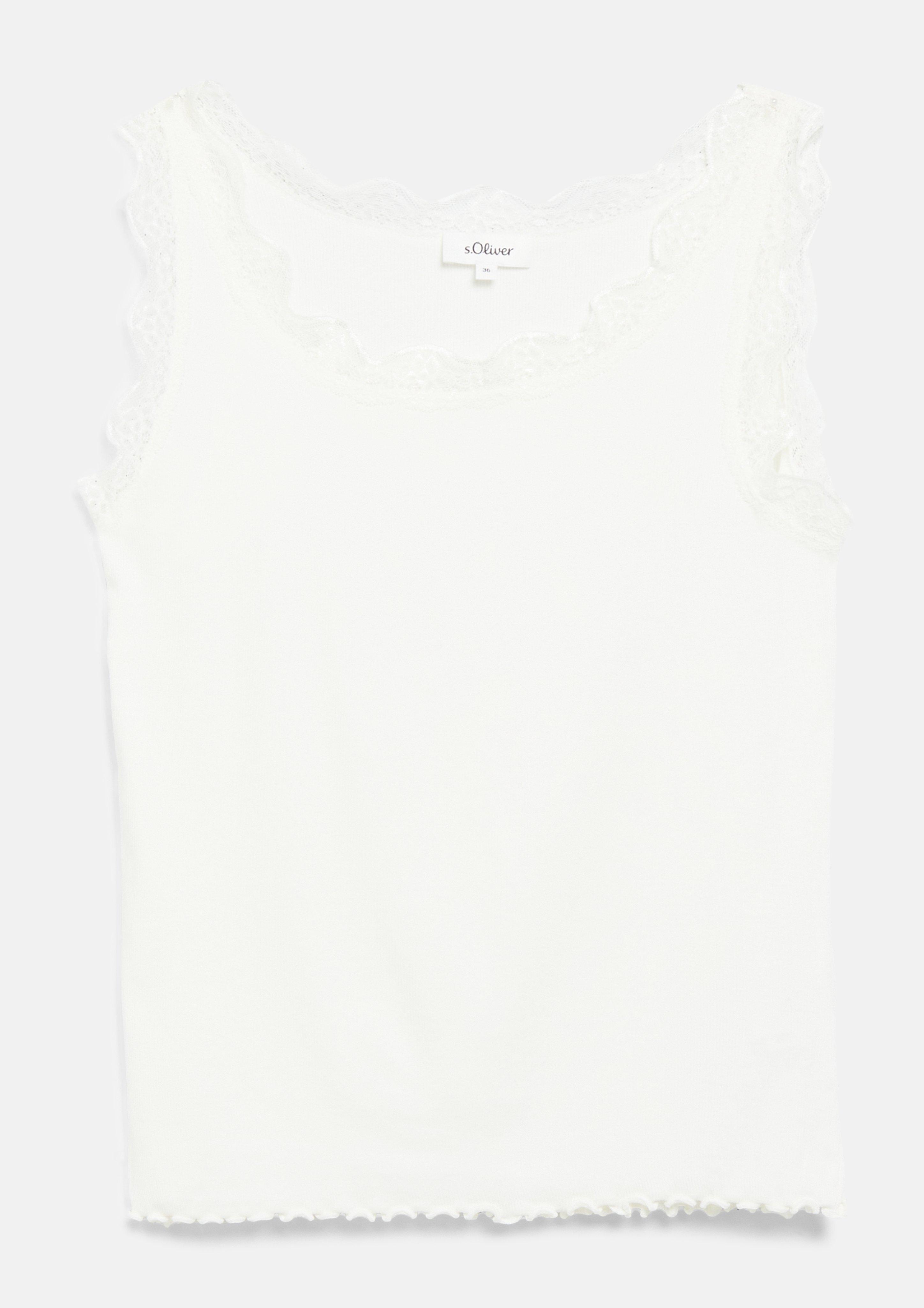 T-shirt en crème de s.Oliver