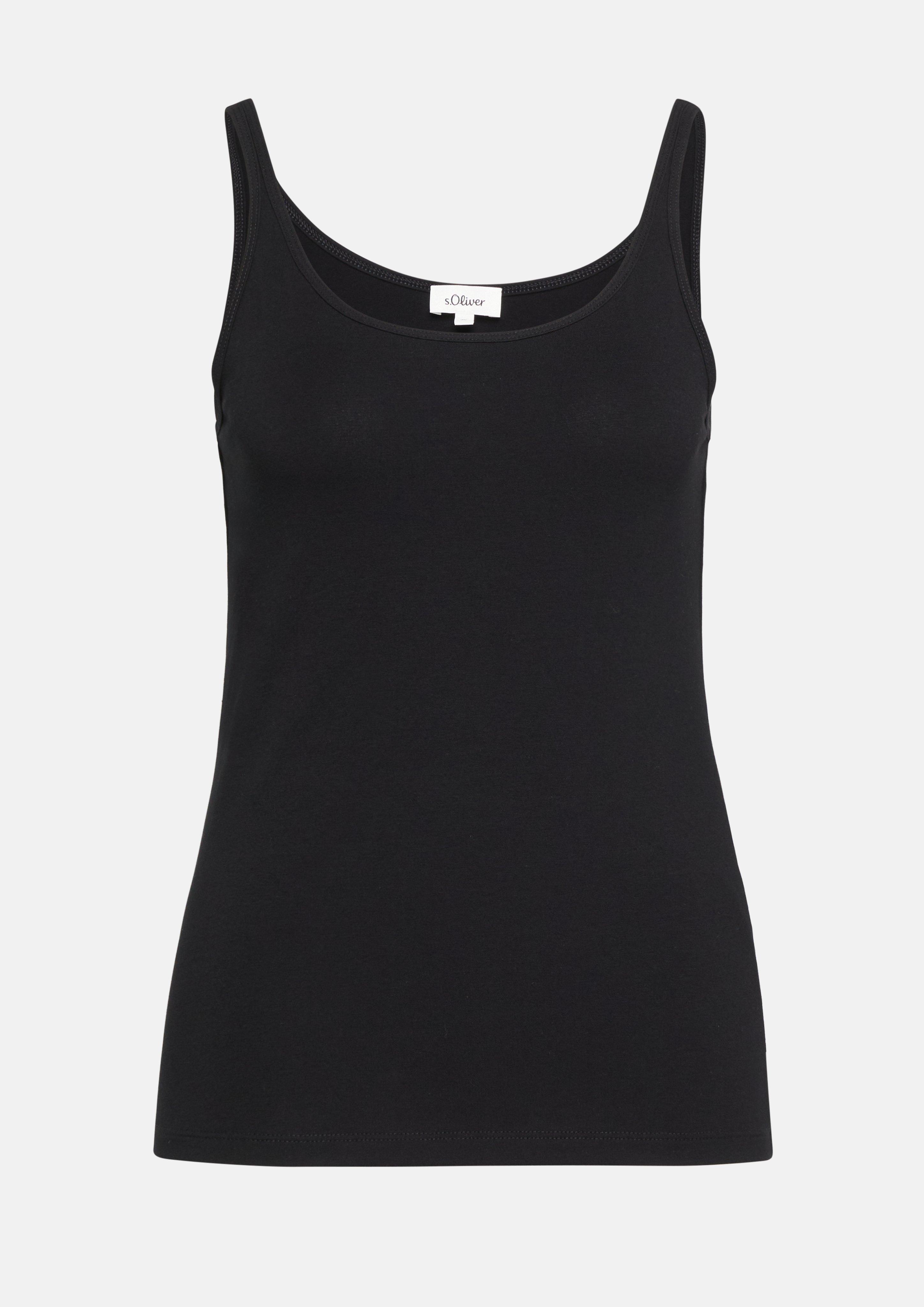 T-Shirt in Farbe schwarz von s.Oliver