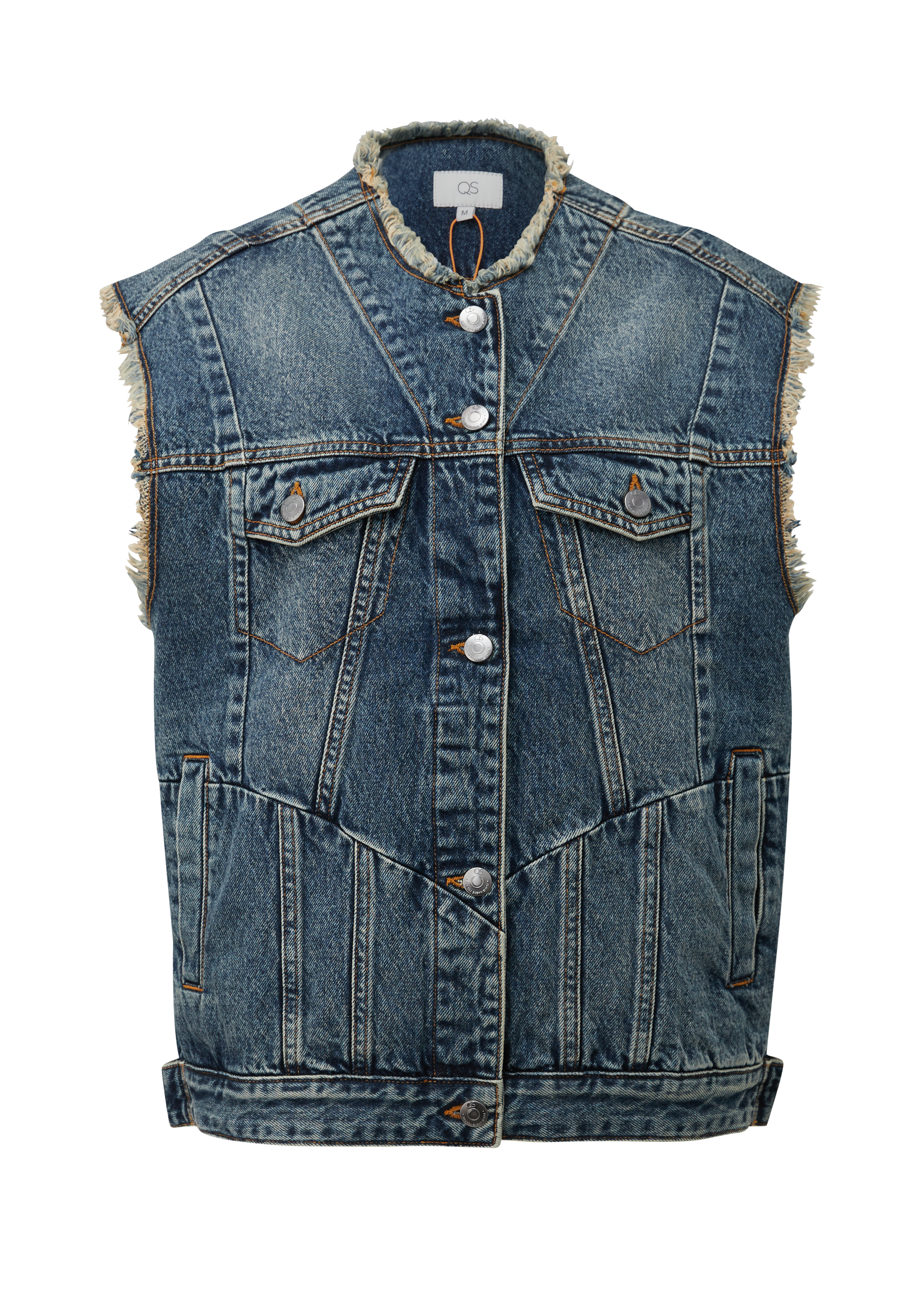 Oversized spijkervest