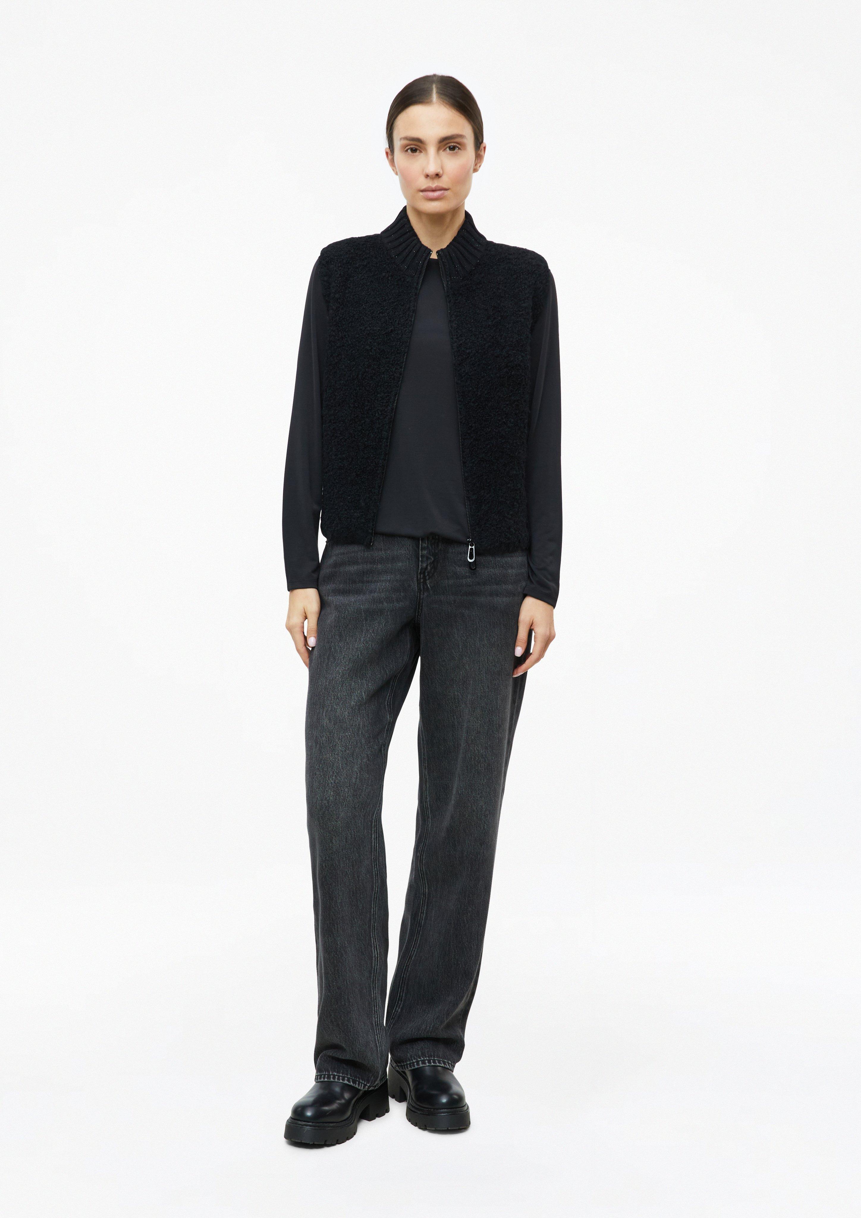 Damen O-Shape-Shirt aus Modalmix in schwarz von s.Oliver