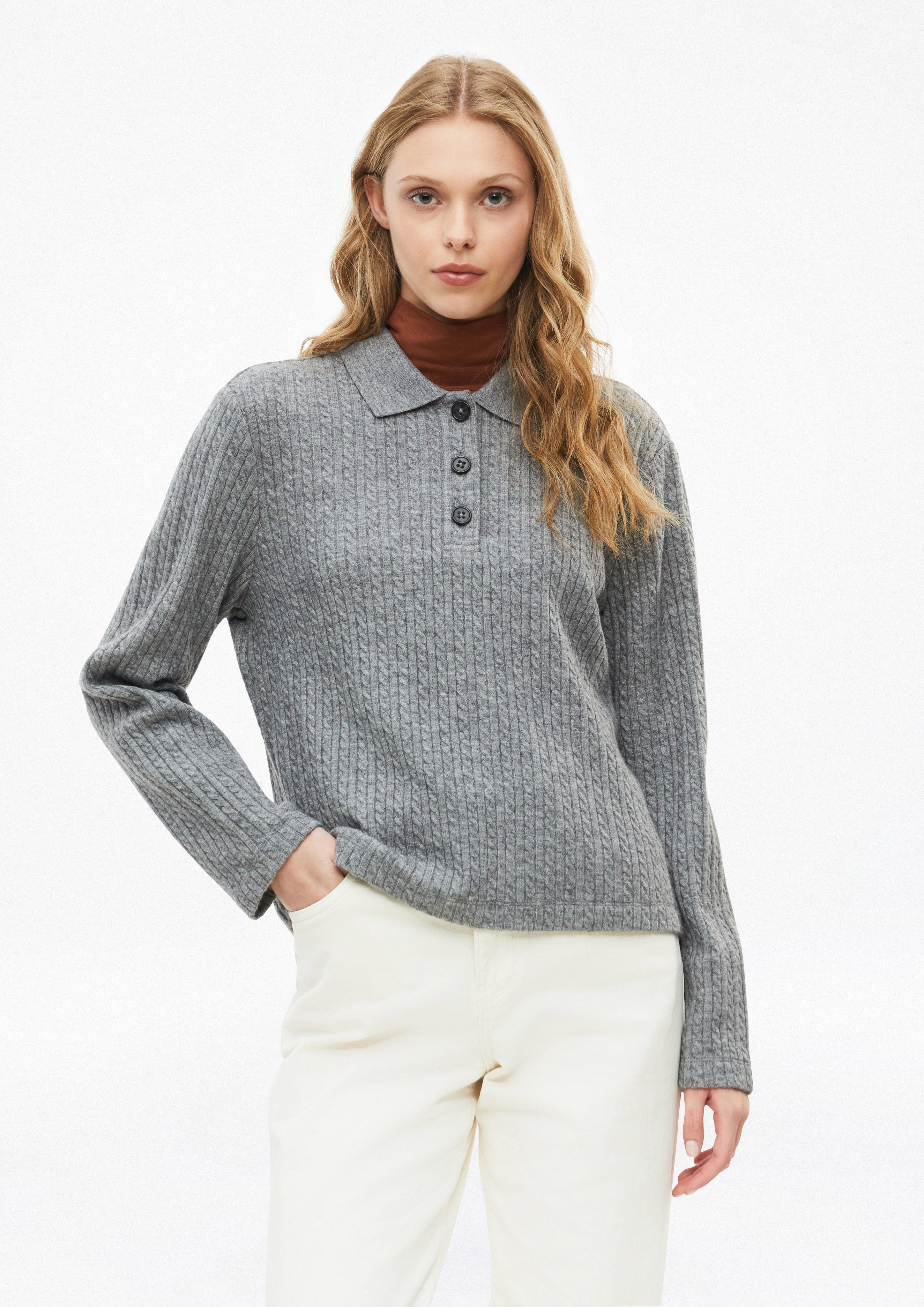 Damen Polo-Shirt in grau von s.Oliver