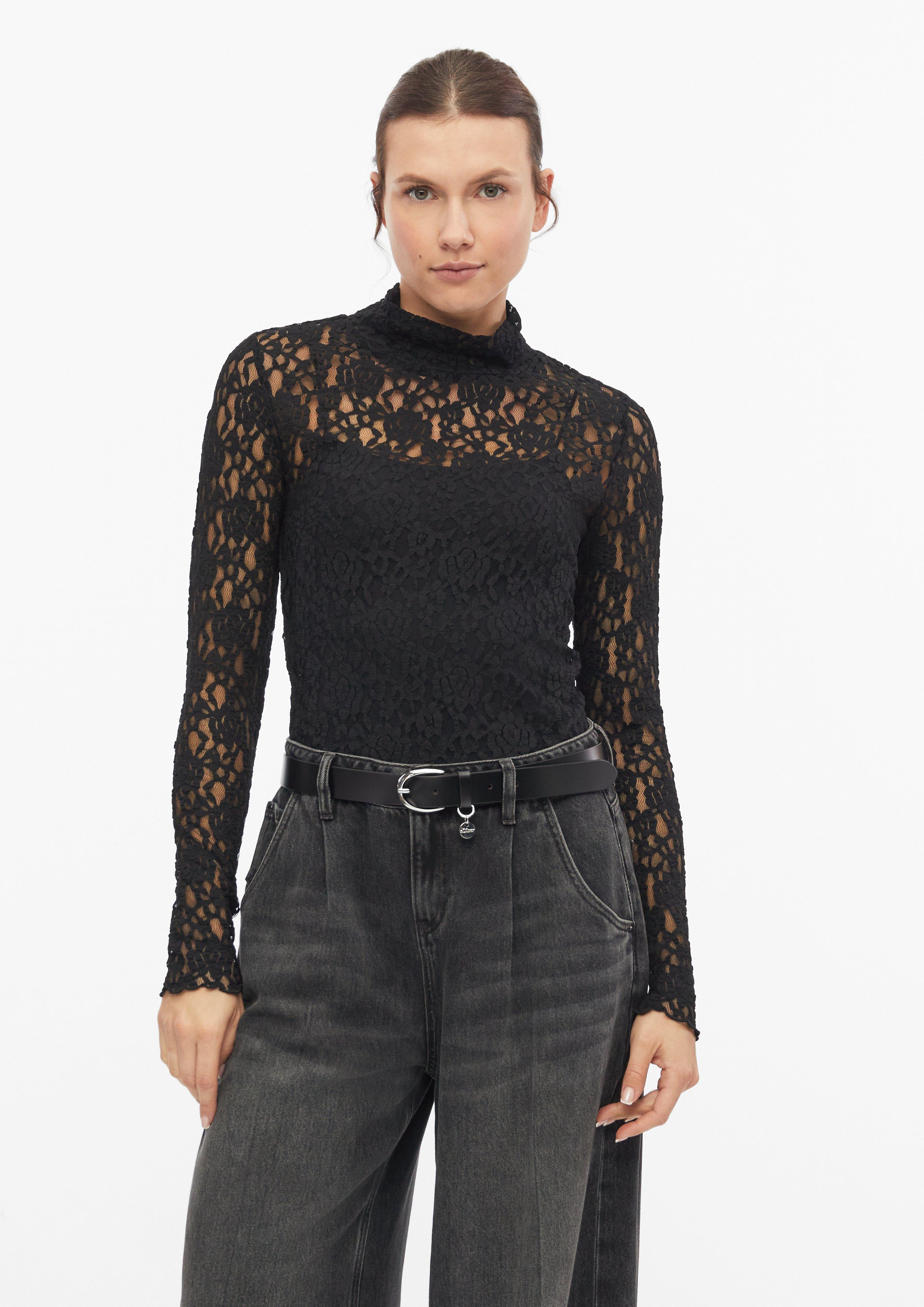 Women T-Shirt in black by s.Oliver