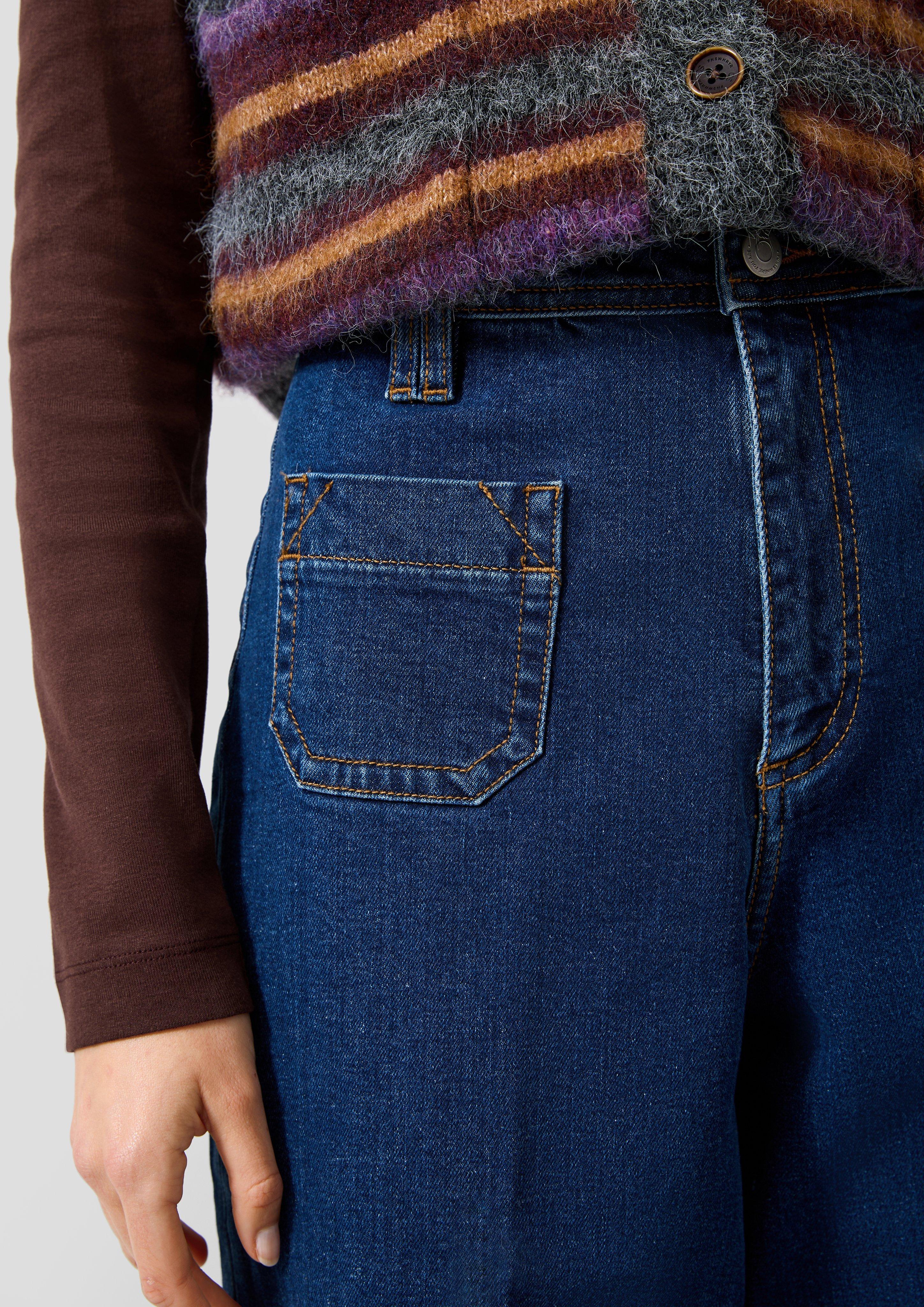 Damen Jeans-Hose in blau von QS