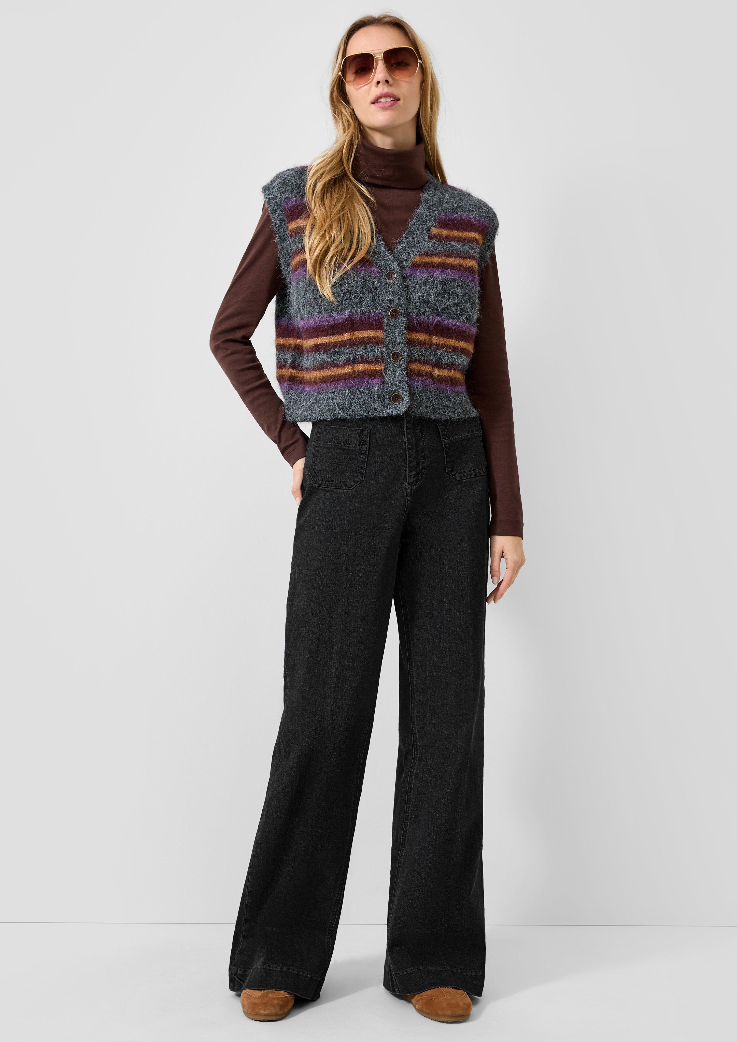 Damen Jeans-Hose in schwarz von QS