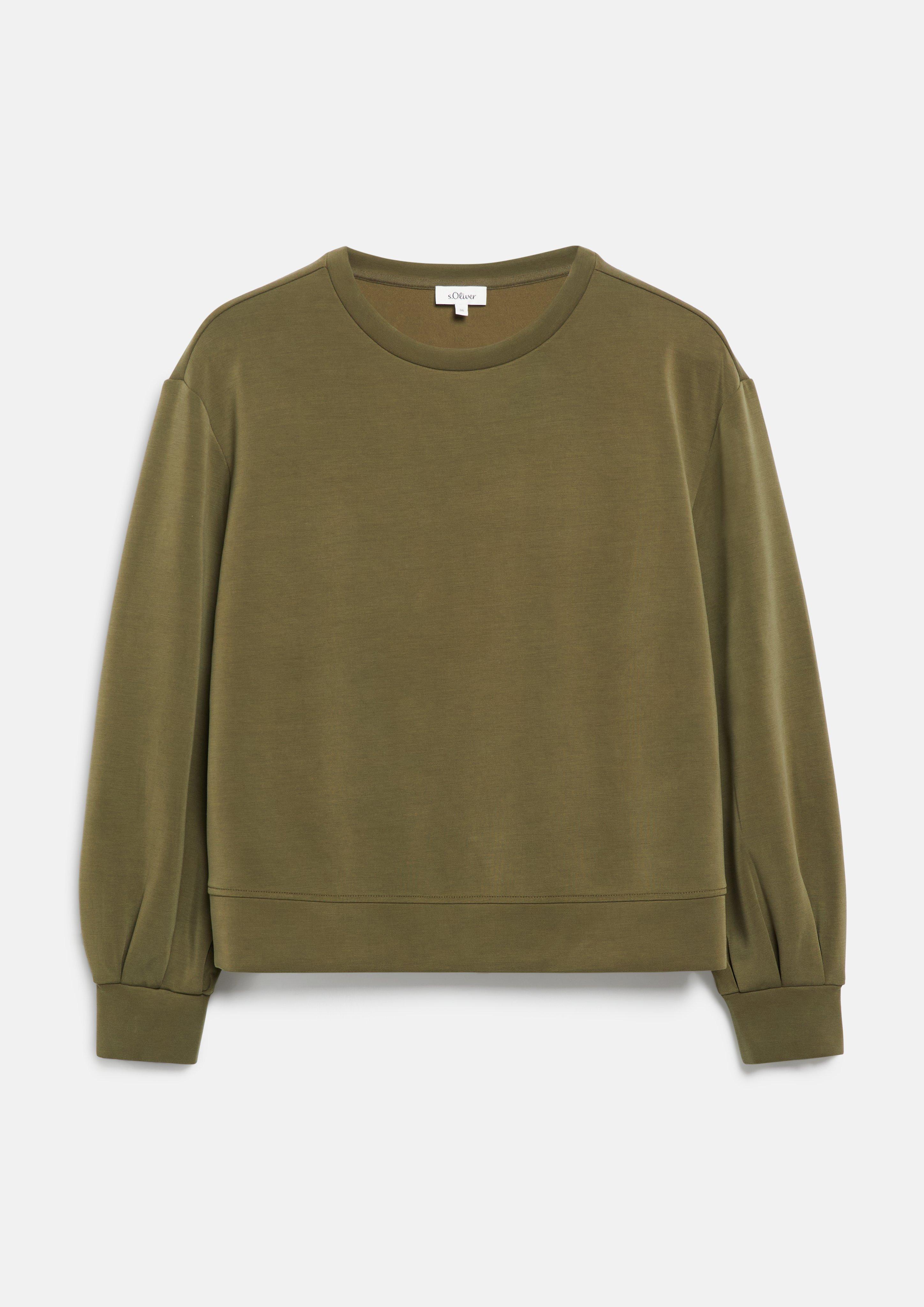 Damen Sweatshirt in olive von s.Oliver