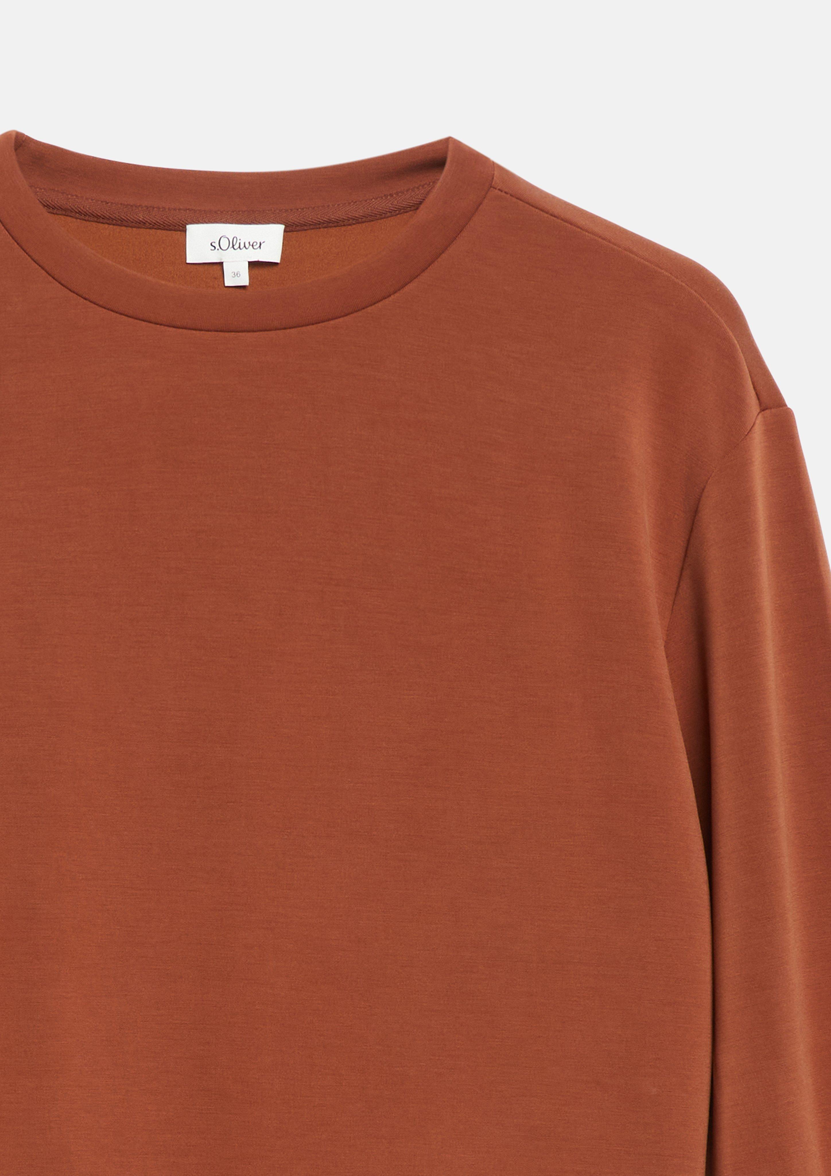 Damen Sweatshirt in orange von s.Oliver