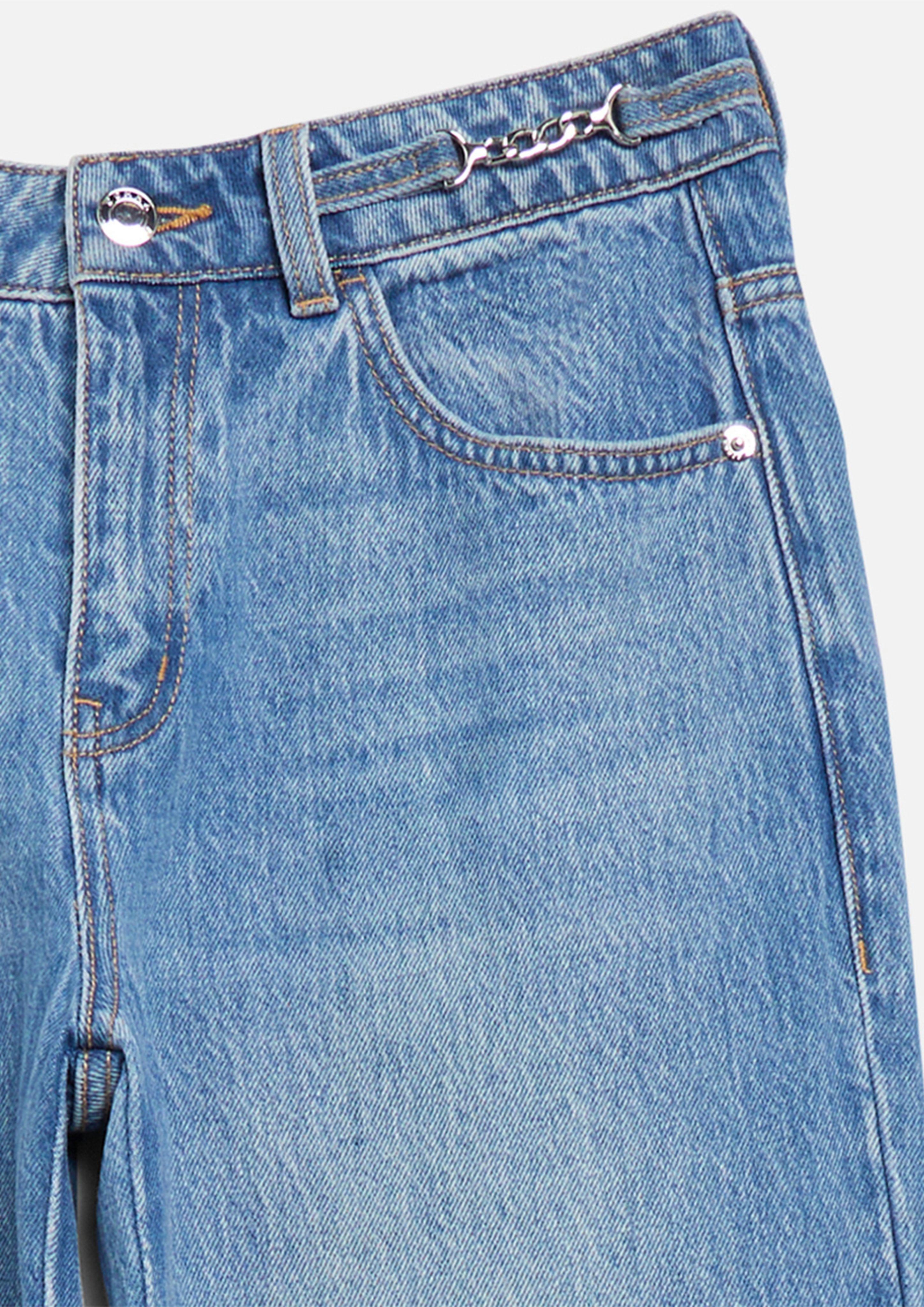 Dames Jeans broek in blauw van COMMA