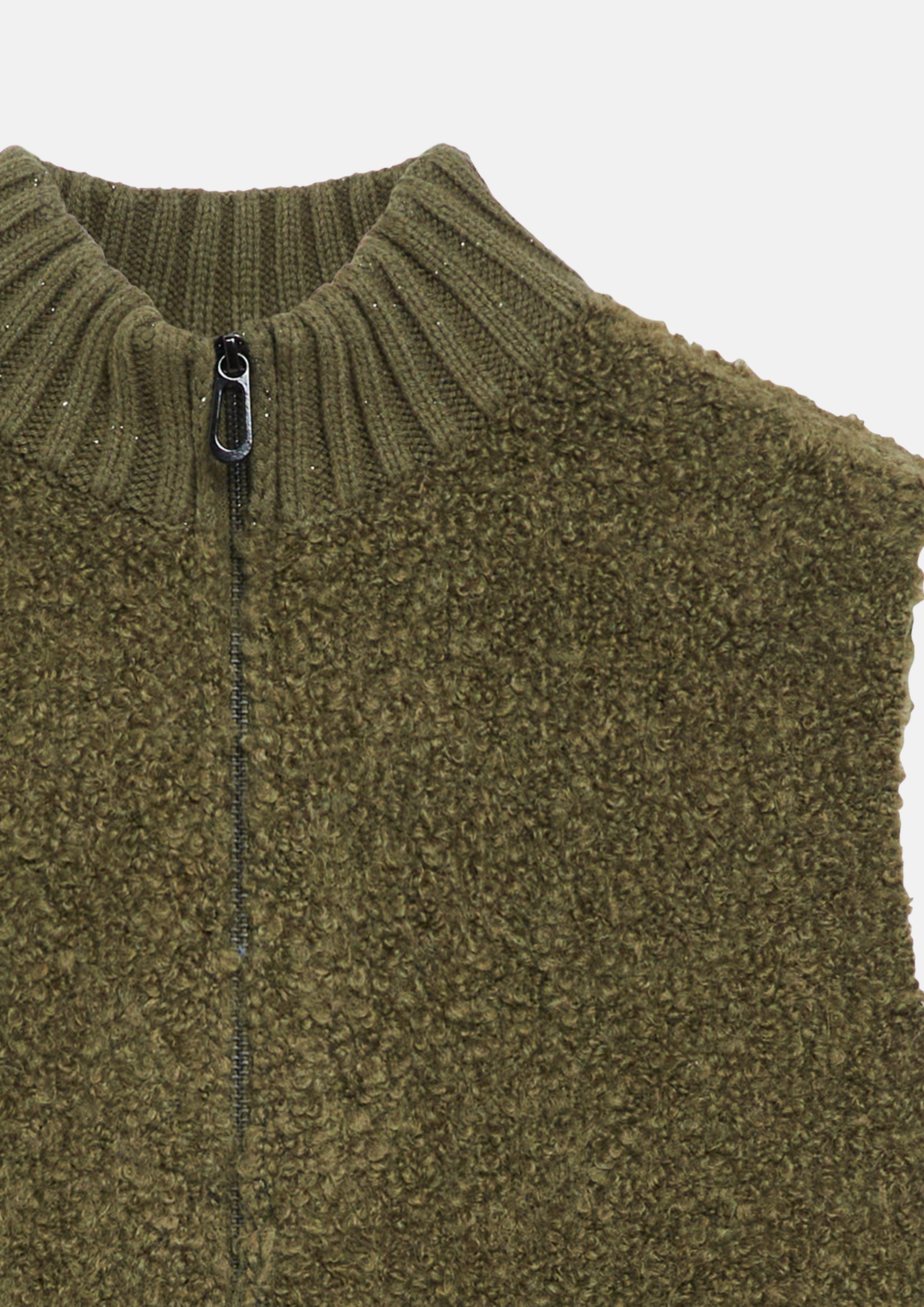 Women Cardigan in olive by s.Oliver