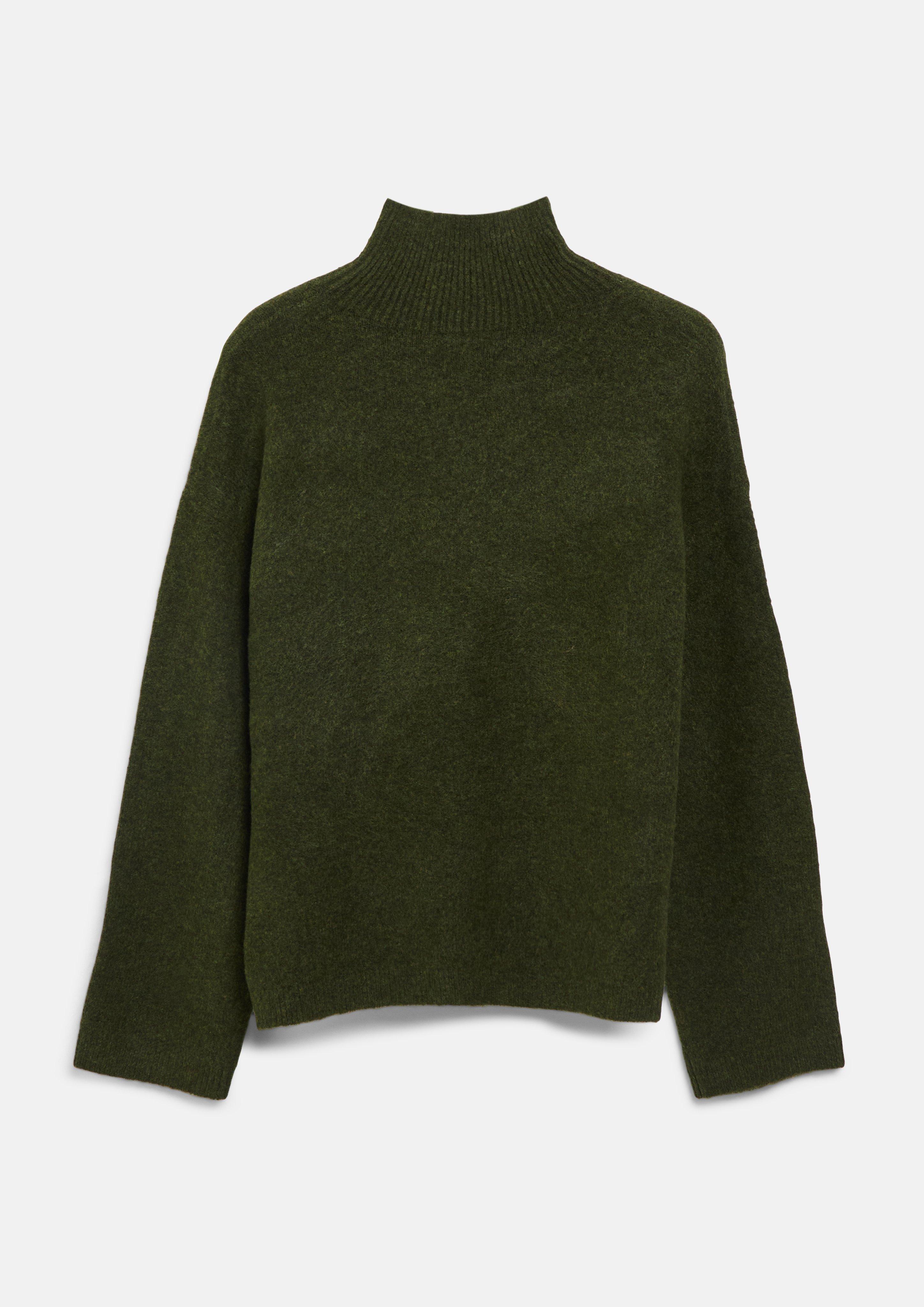 Women Knitted pullover in olive by s.Oliver