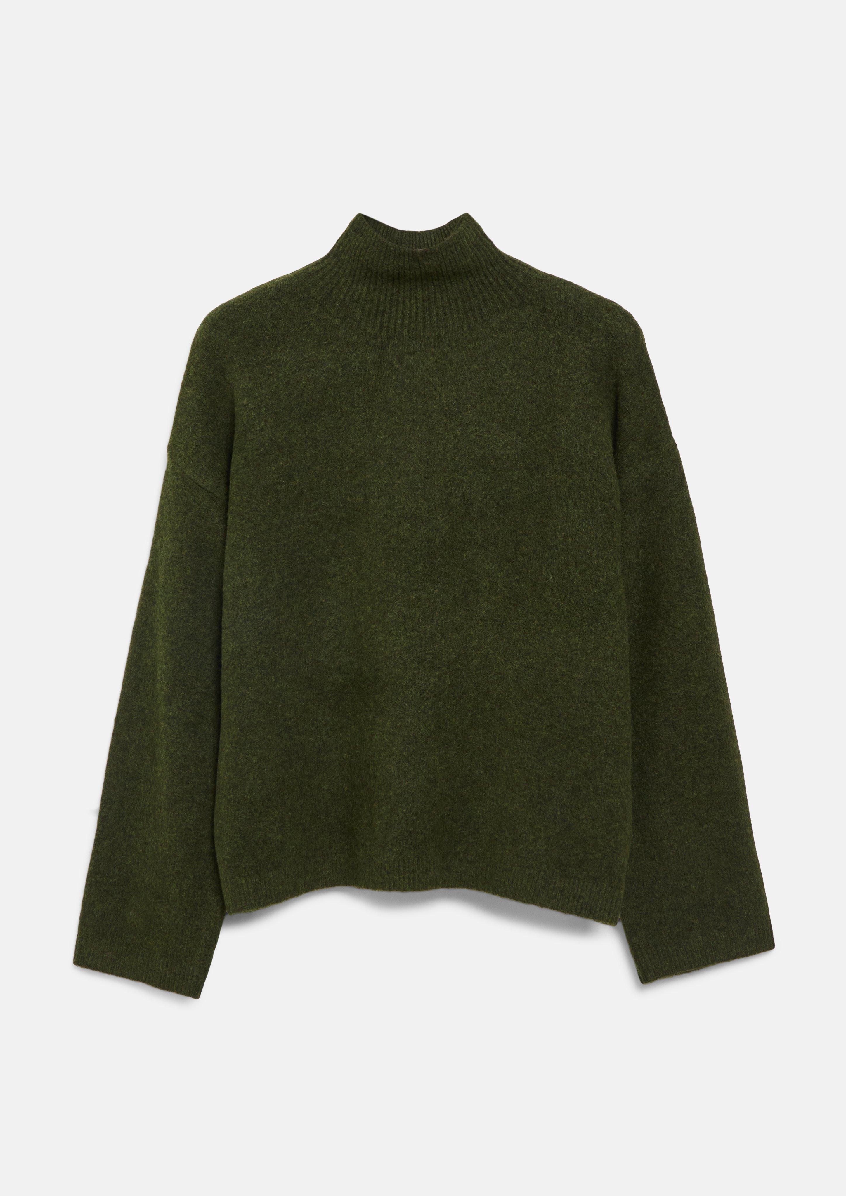 Women Knitted pullover in olive by s.Oliver
