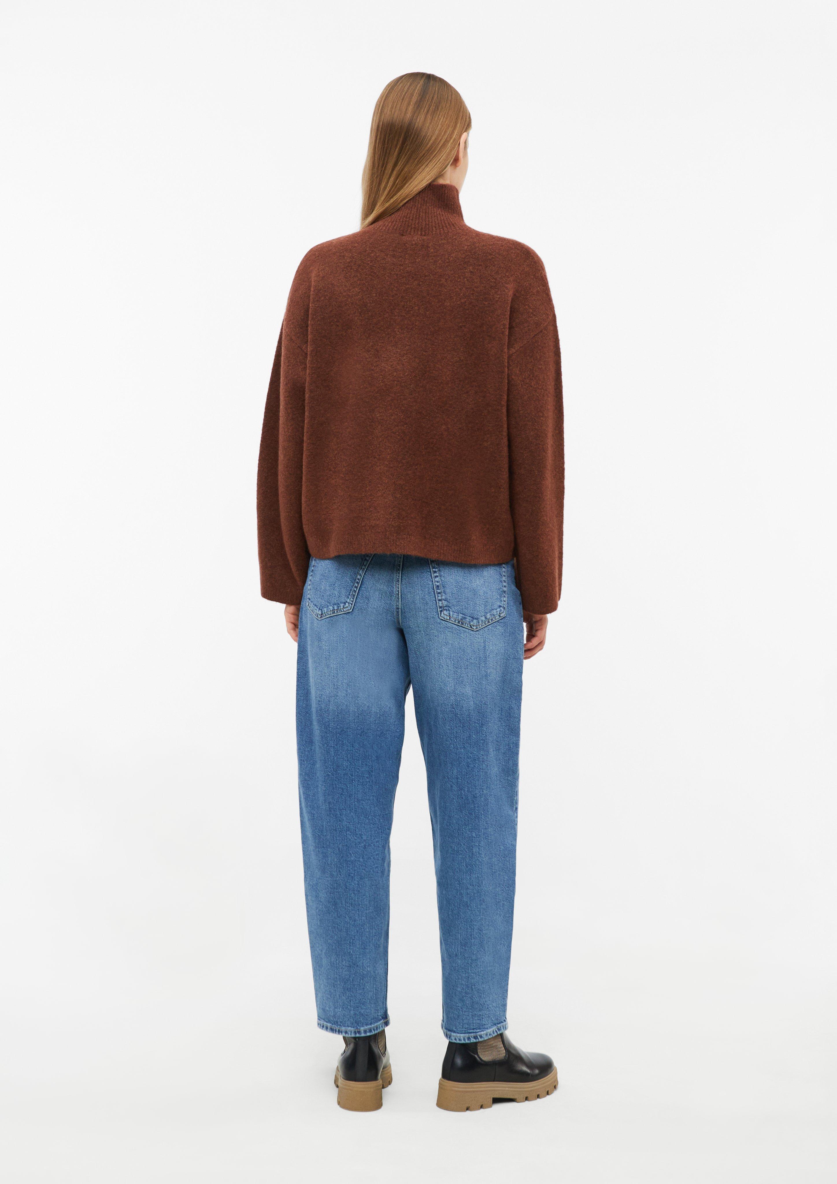 Women Knitted pullover in orange by s.Oliver