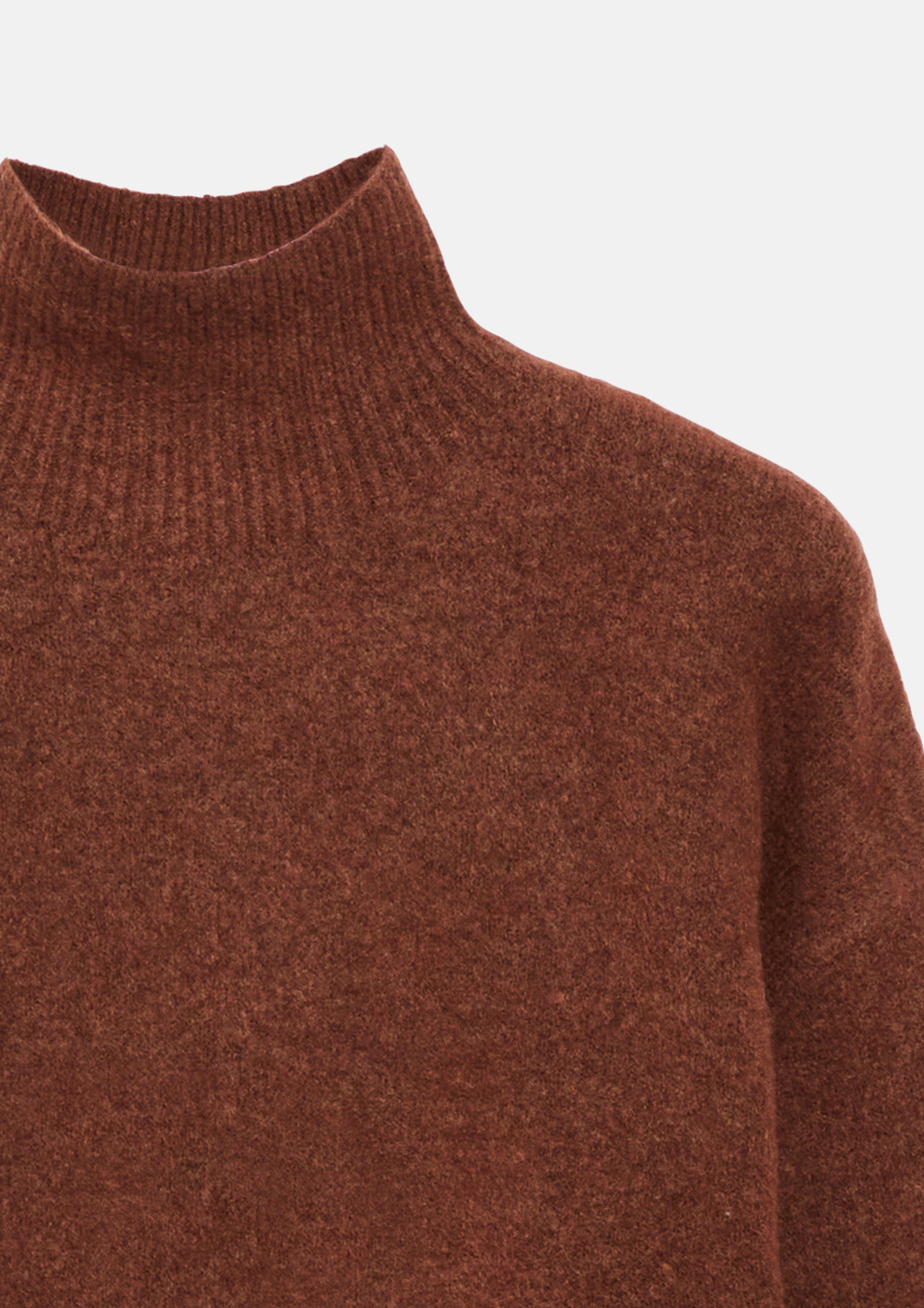Women Knitted pullover in orange by s.Oliver
