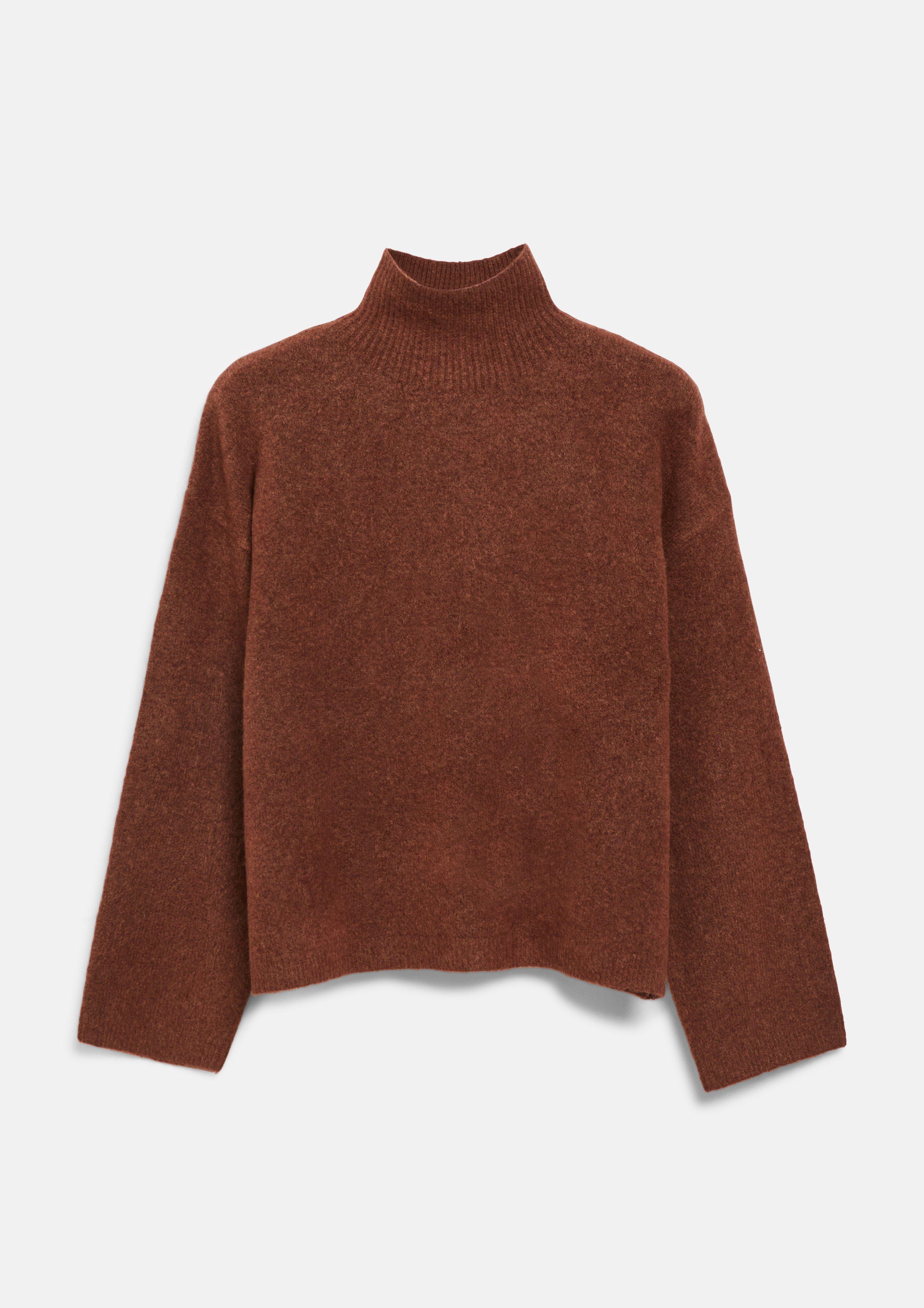 Knitted pullover in terracotta by s.Oliver